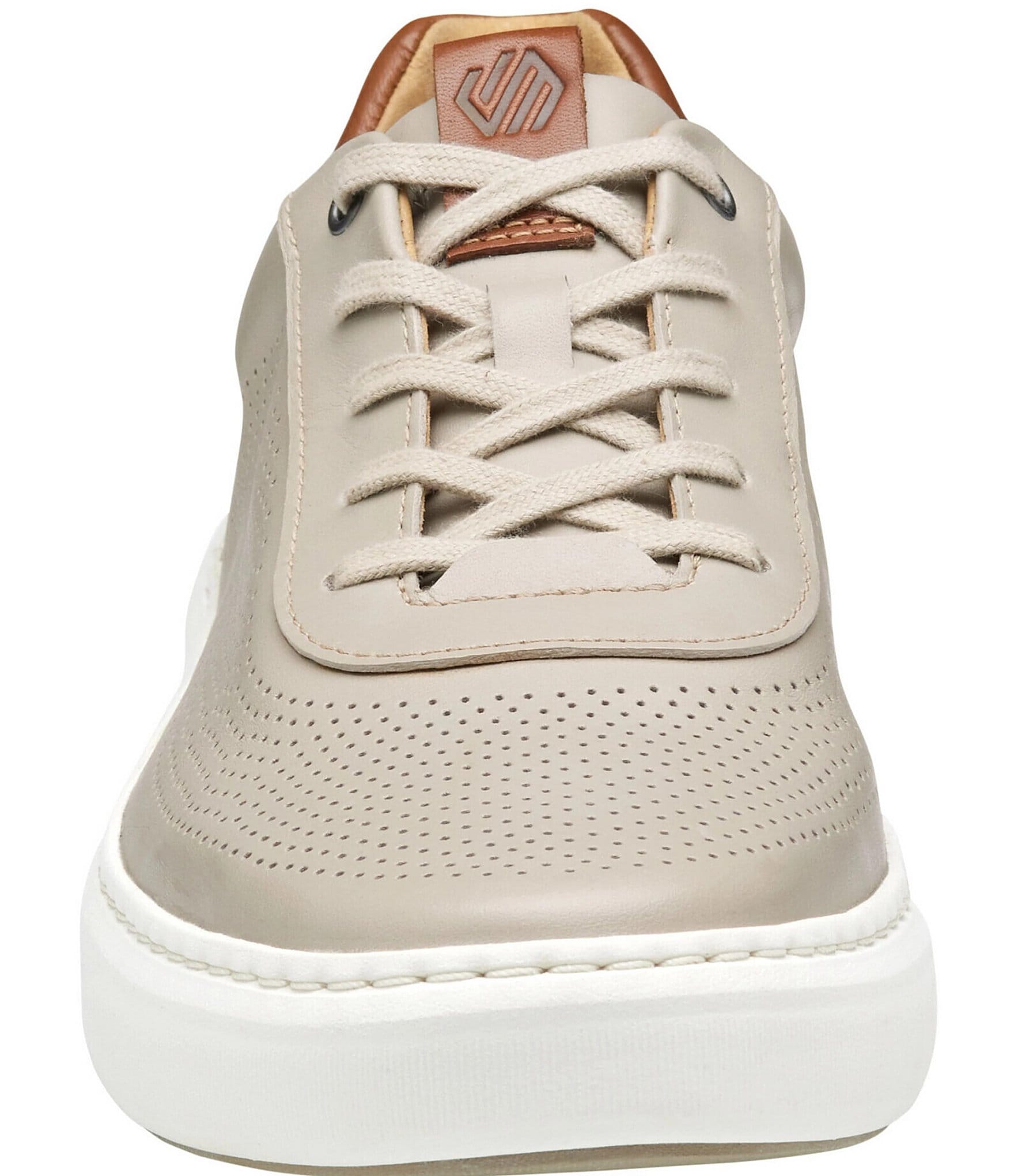 Johnston & Murphy Men's Anders Perforated Leather U-Throat Sneakers