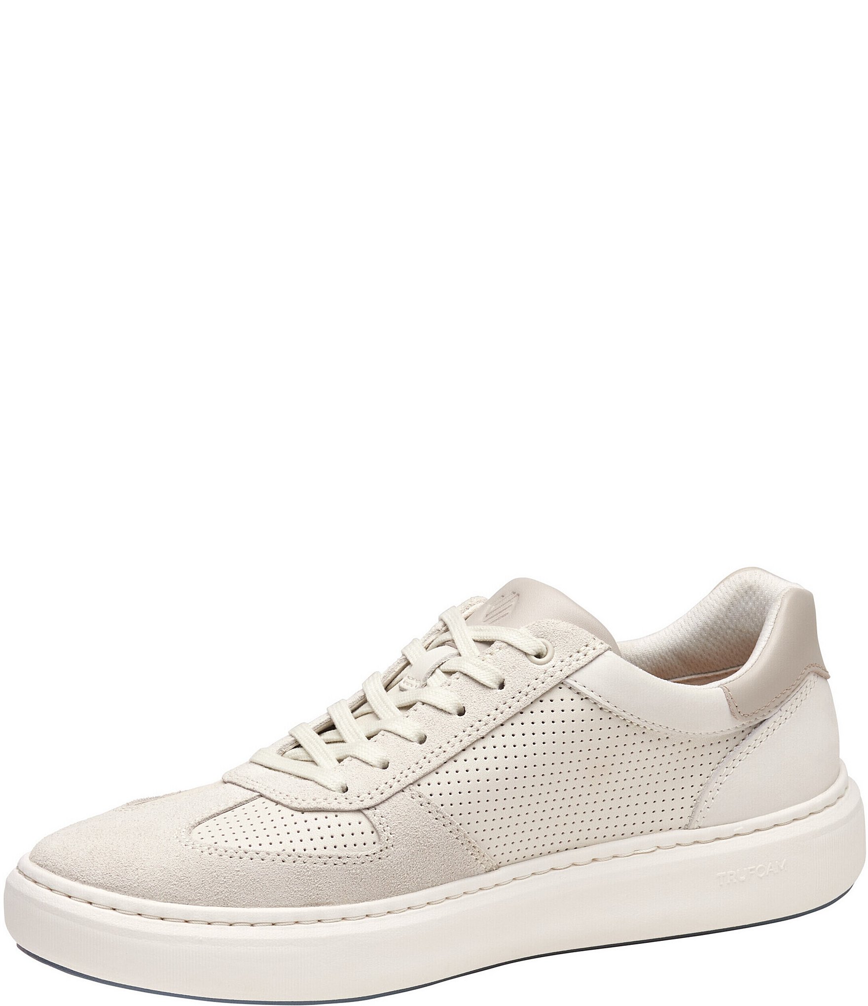 Johnston & Murphy Men's Anders Suede Leather T-Toe Sneakers