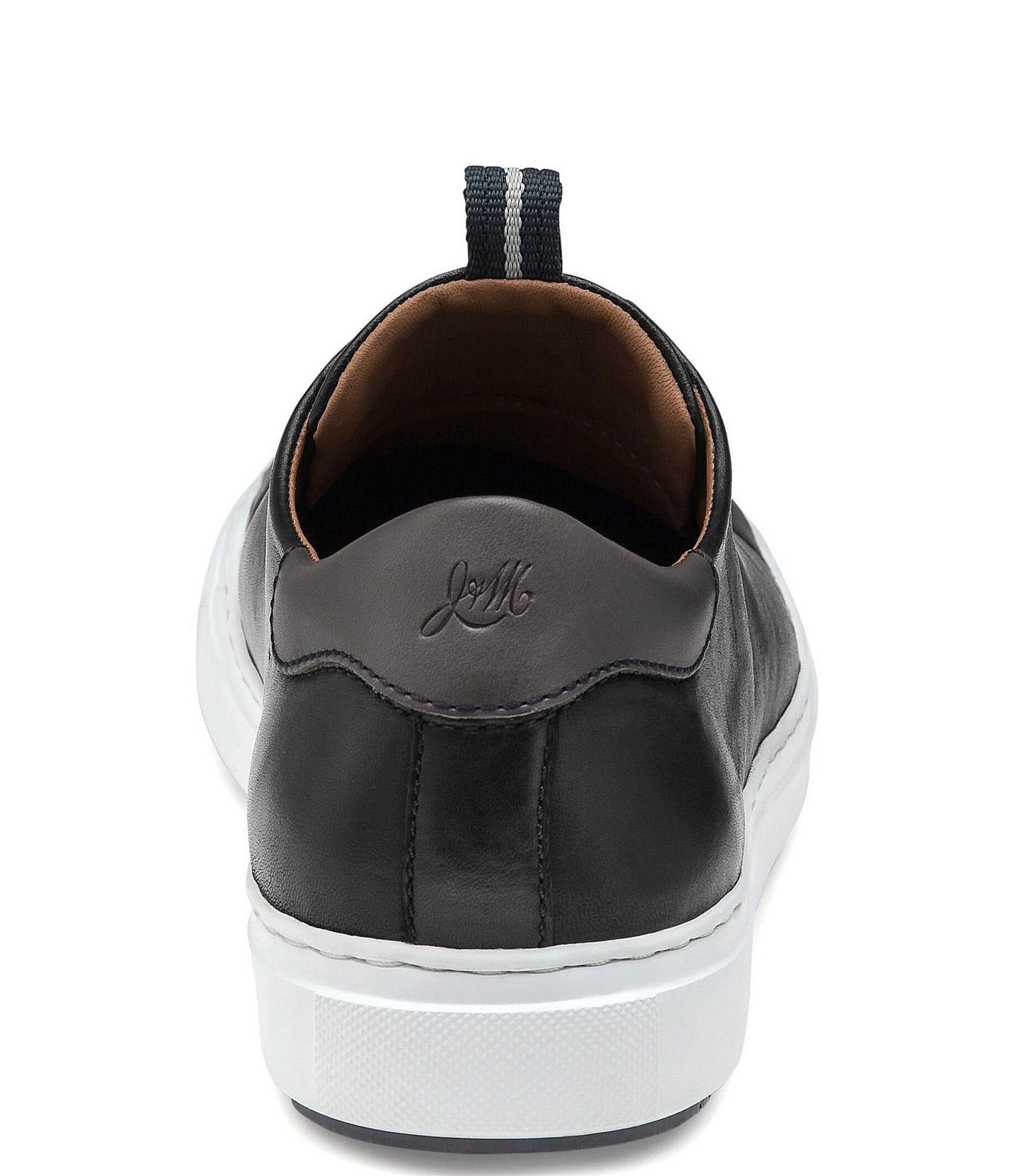 Johnston & Murphy Men's Anson Leather Lace-To-Toe Sneakers