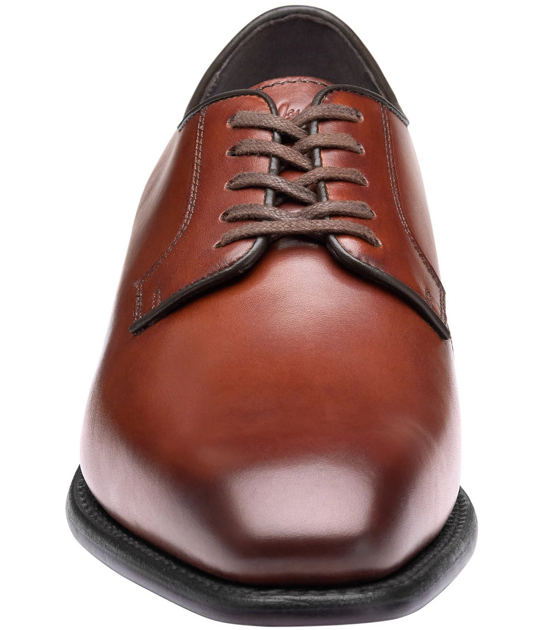 Johnston & Murphy Men's Ashton Leather Plain Toe Oxfords