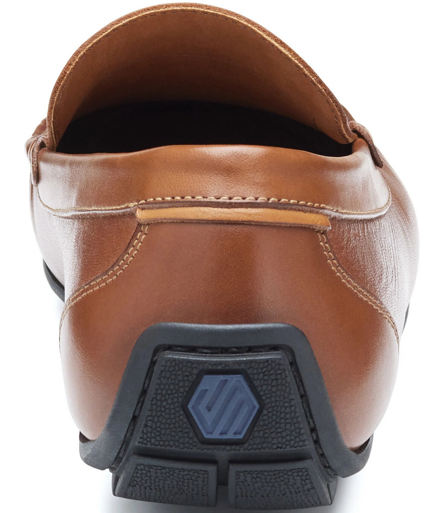 Johnston & Murphy Men's Beck Leather Slip On Penny Loafers