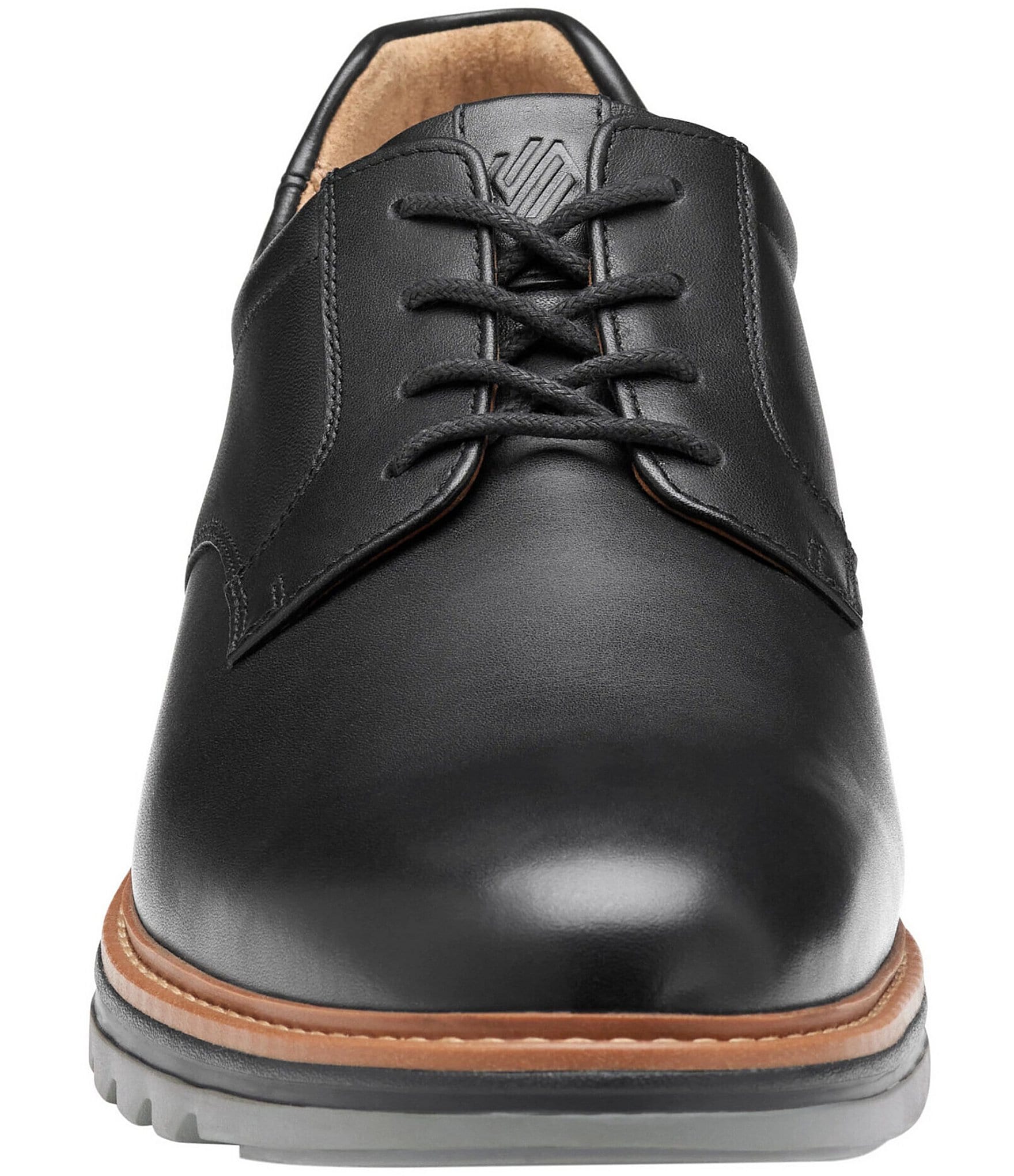 Johnston & Murphy Men's Braxton Smooth Leather Plain Toe Oxfords