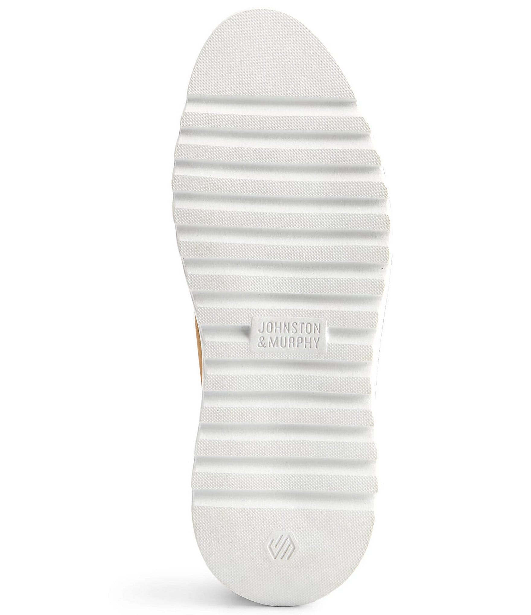 Johnston & Murphy Men's Braydon Knit Brogue Detail Saddle Oxford Sneakers