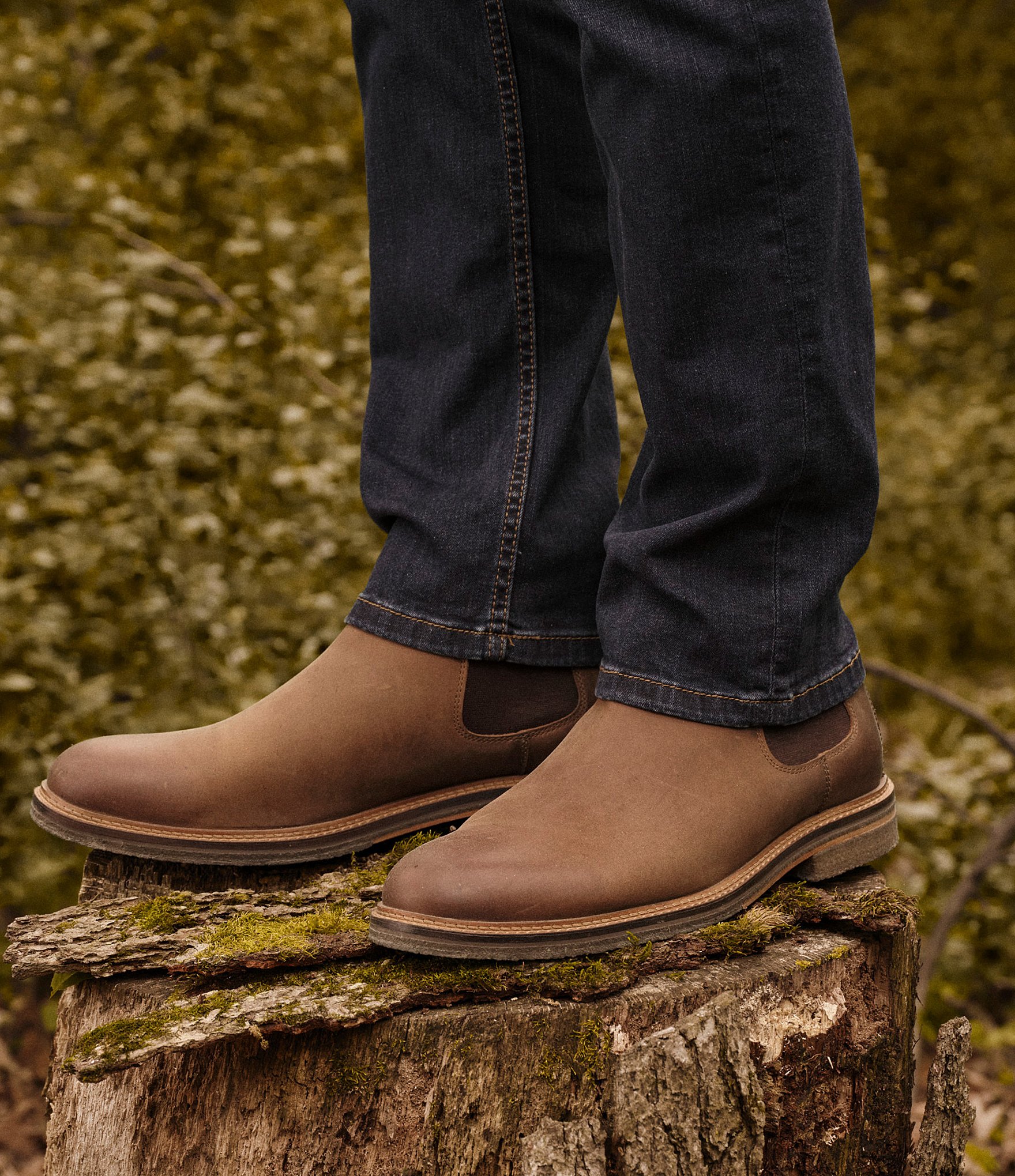 Johnston & Murphy Men's Calder Leather Chelsea Boots