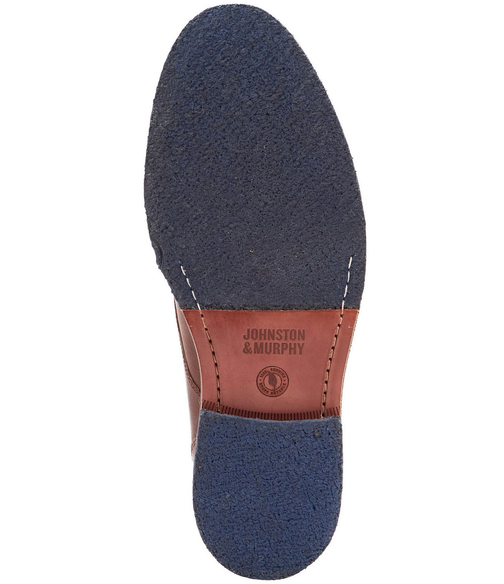 Johnston & Murphy Men's Calder Plain Toe Leather Oxfords