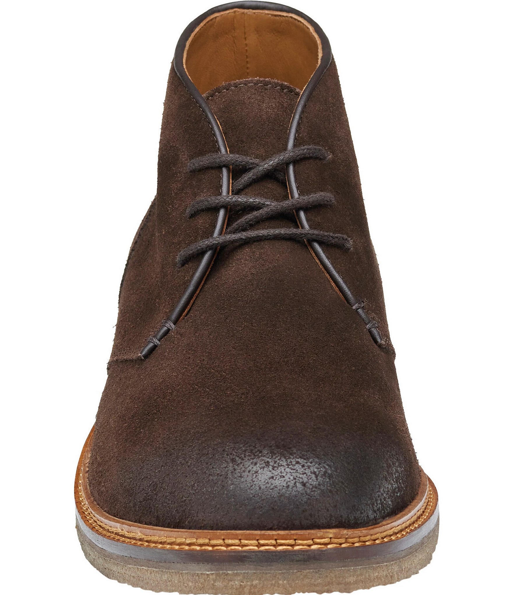 Johnston & Murphy Mens Calder Suede Chukka Boot