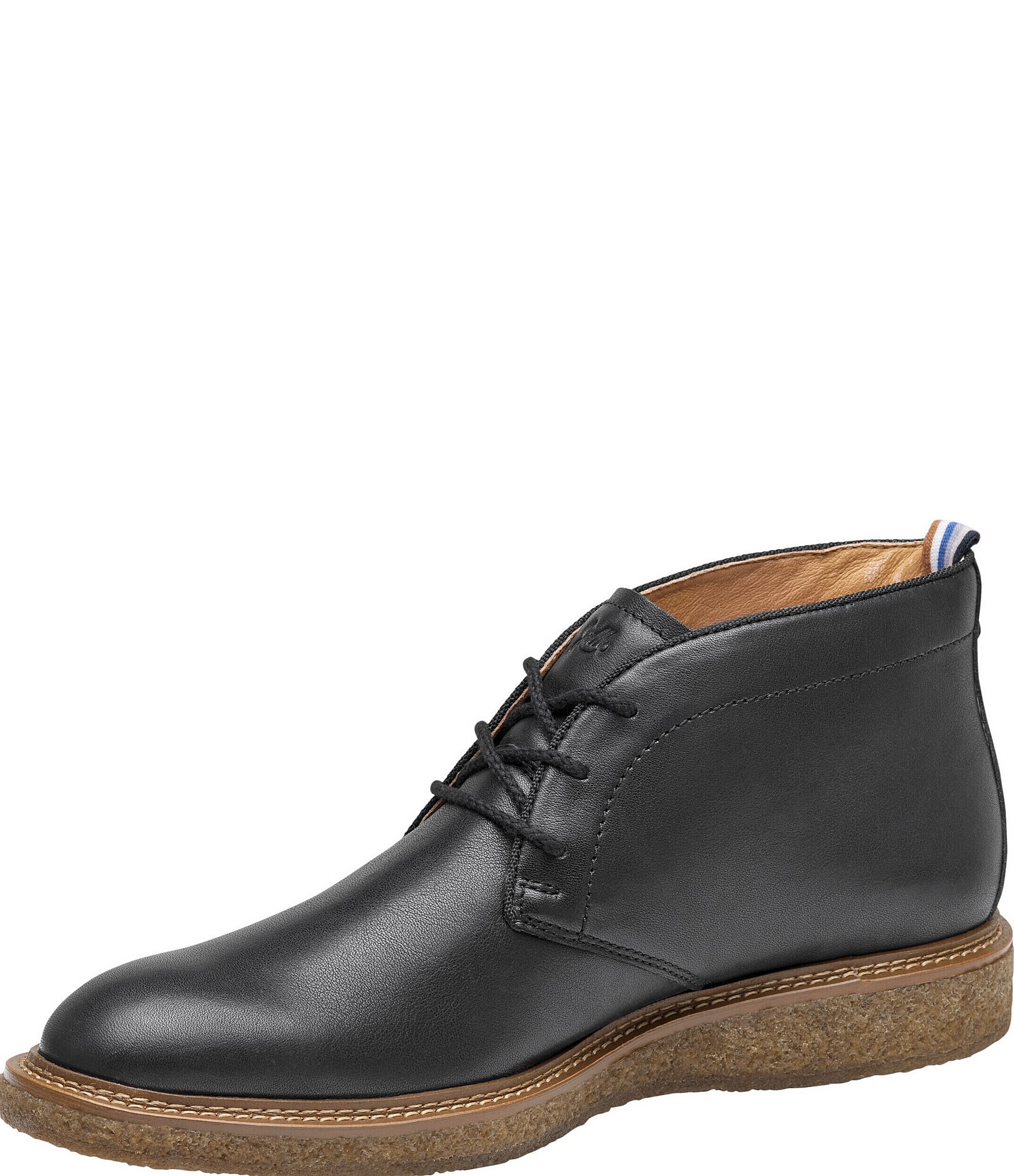 Johnston & Murphy Men's Clint Leather Chukka Boots