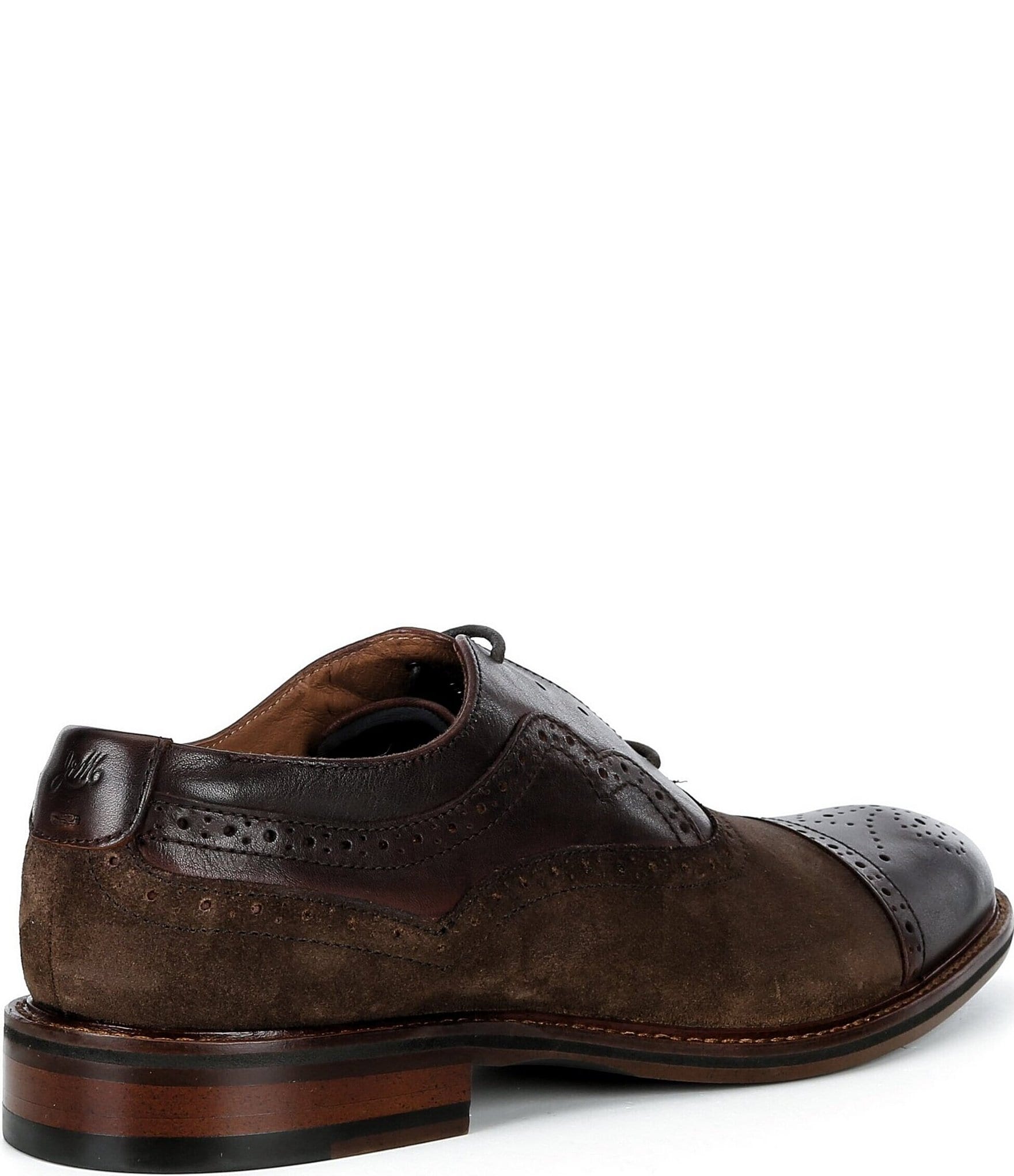 Johnston & Murphy Mens Conard 2.0 Hand-finished Cap Toe Oxfords