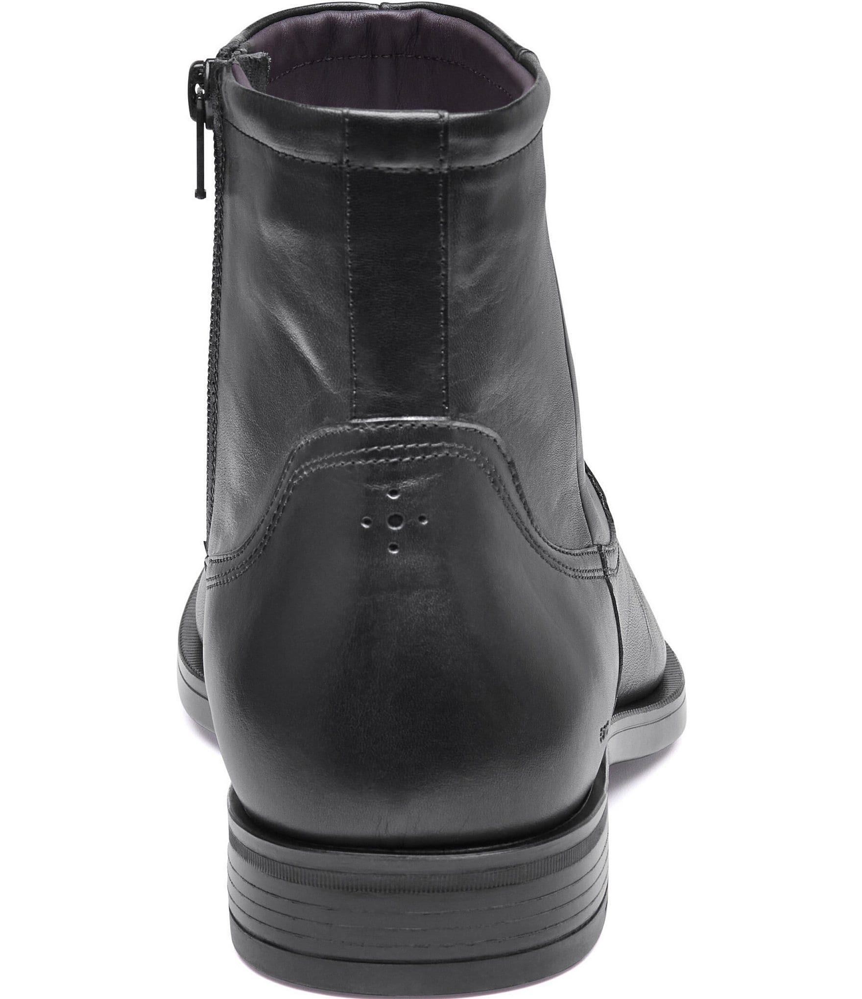 Johnston & Murphy Men's Conlin Leather Side Zip Boots