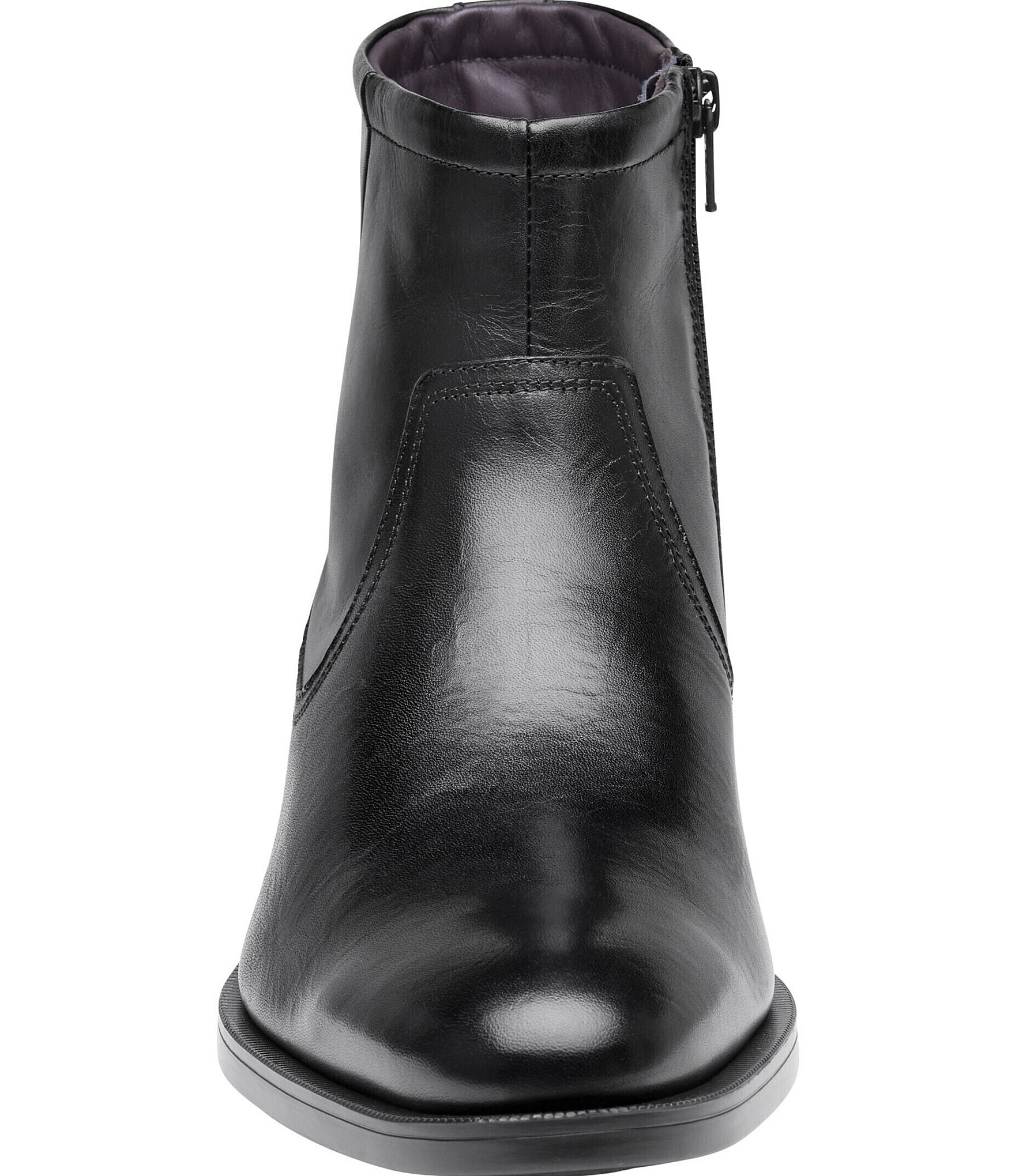 Johnston & Murphy Men's Conlin Leather Side Zip Boots