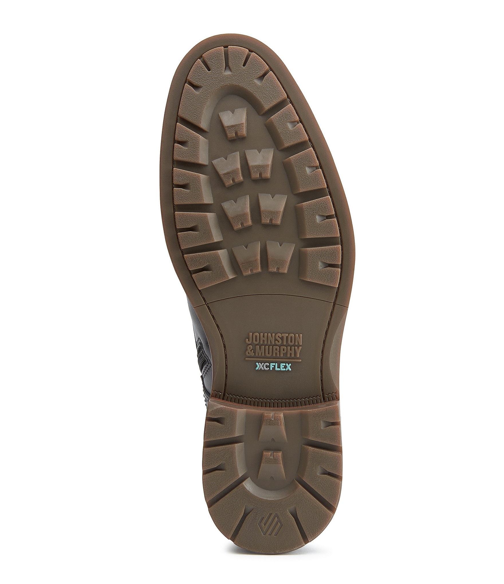 Johnston & Murphy Men's Connelly Leather Wingtip Lace Up Boots