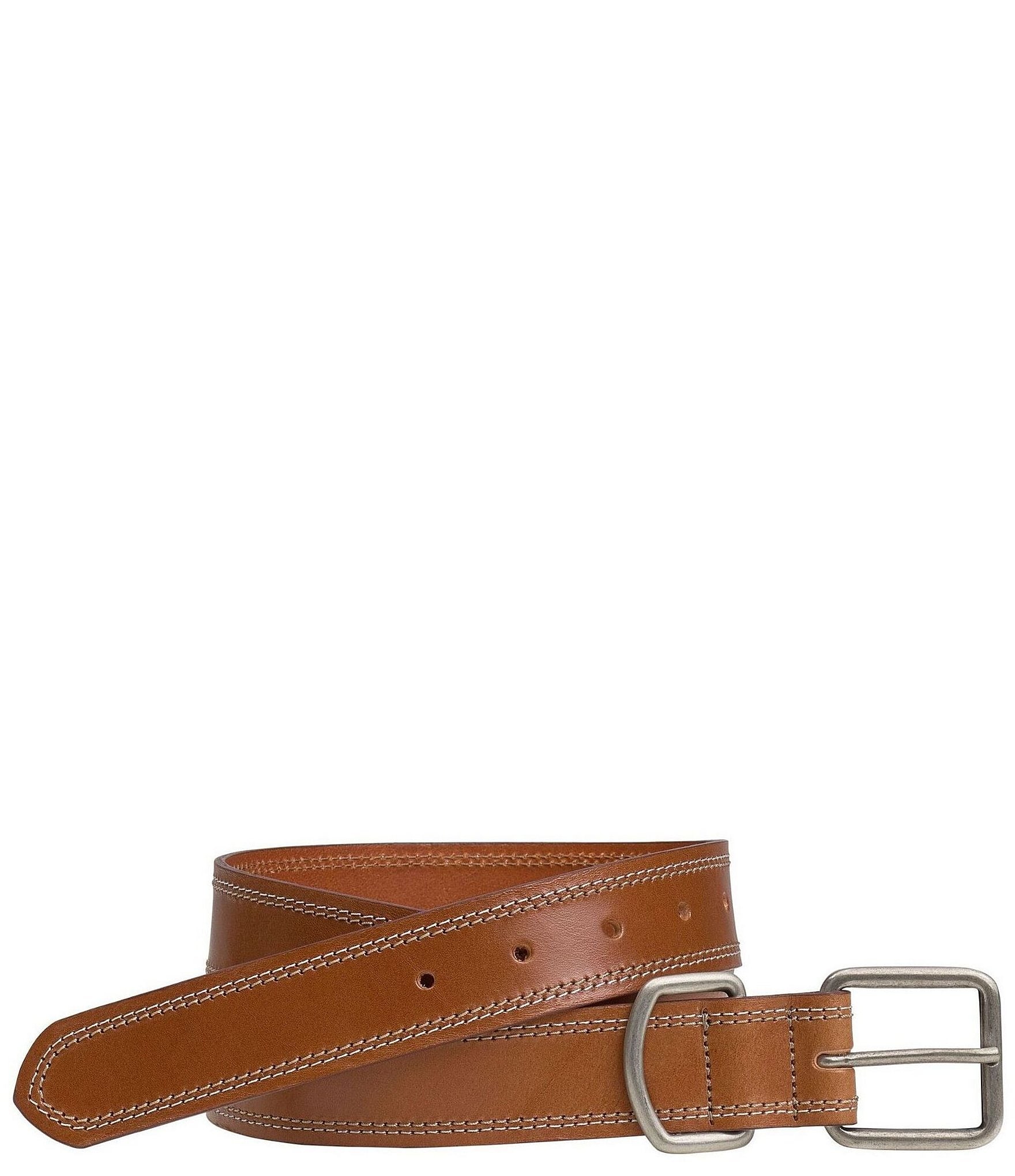 Johnston & Murphy Men's Doublestitch Belt