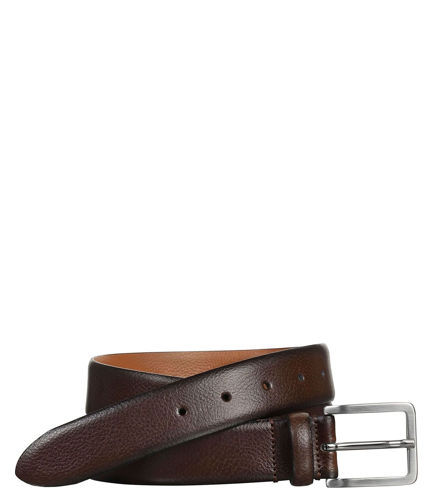 Johnston & Murphy Men's Feather Edge Dress Belt