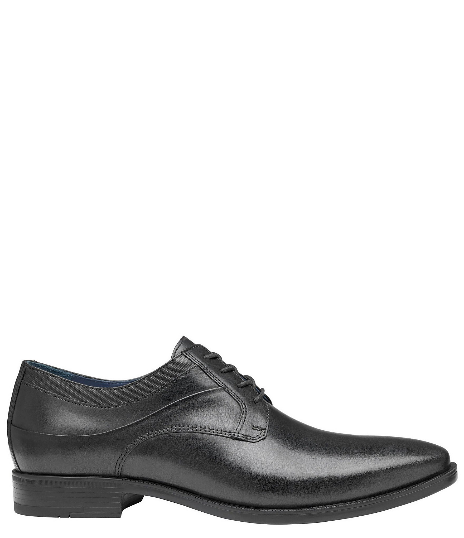 Johnston & Murphy Men's Gibbons Leather Plain Toe Lace Up Oxfords