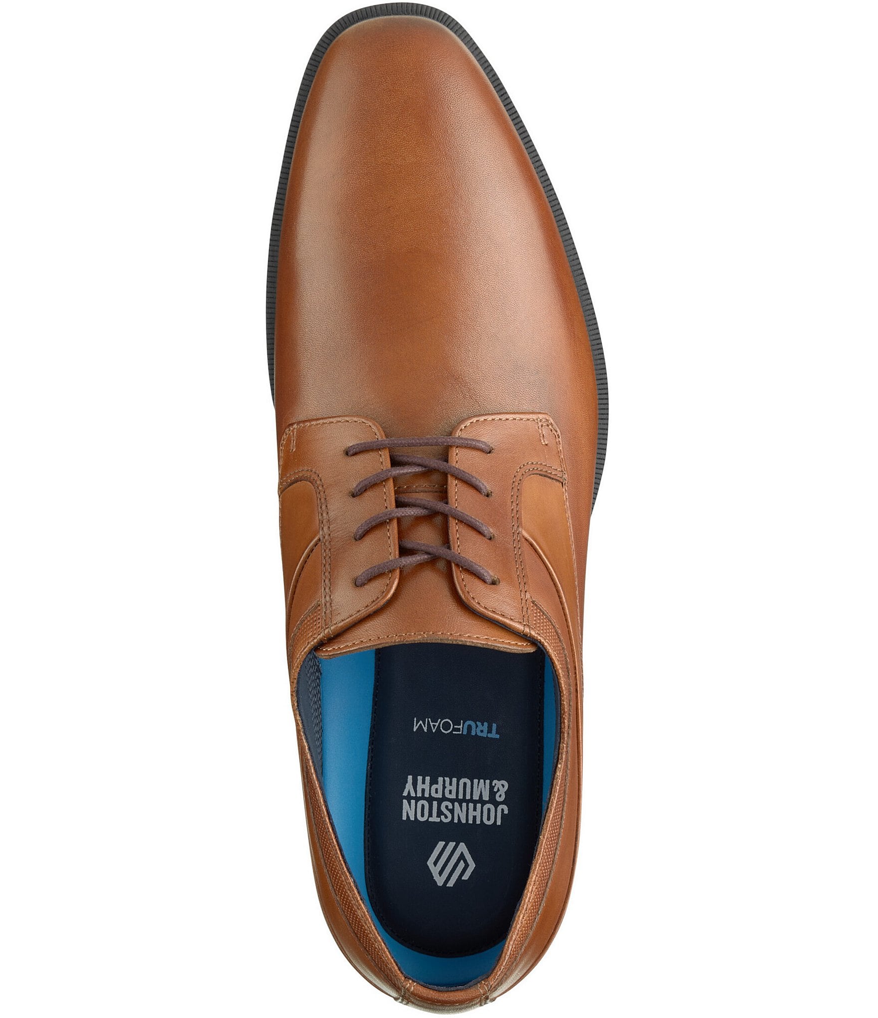 Johnston & Murphy Mens Gibbons Plain Toe Oxford