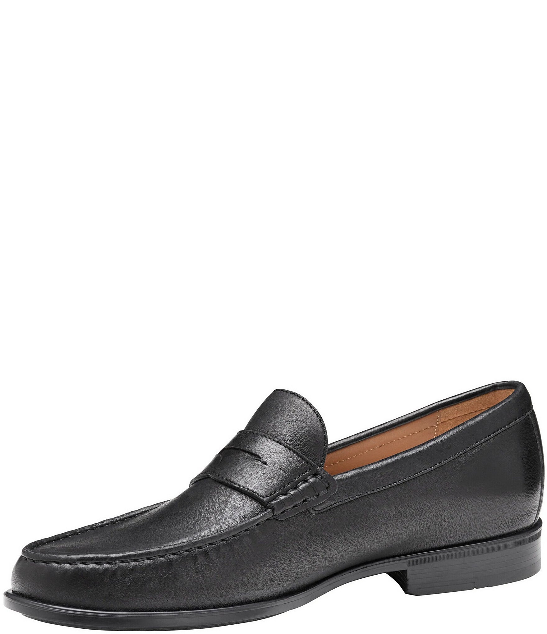 Johnston & Murphy Men's Harrison Leather Penny Loafers