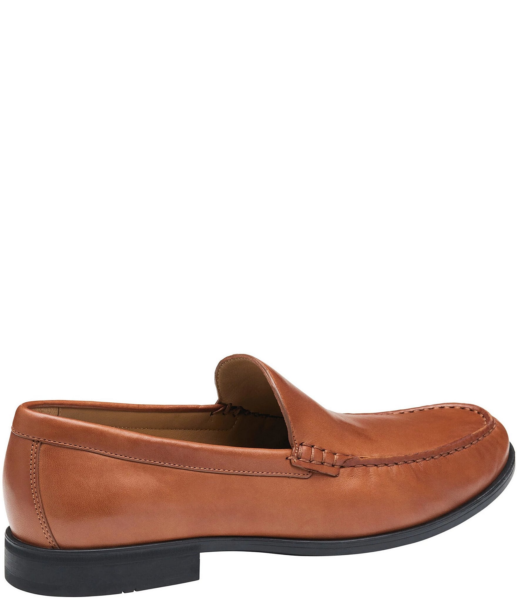 Johnston & Murphy Men's Harrison Leather Slip On Venetian Loafers
