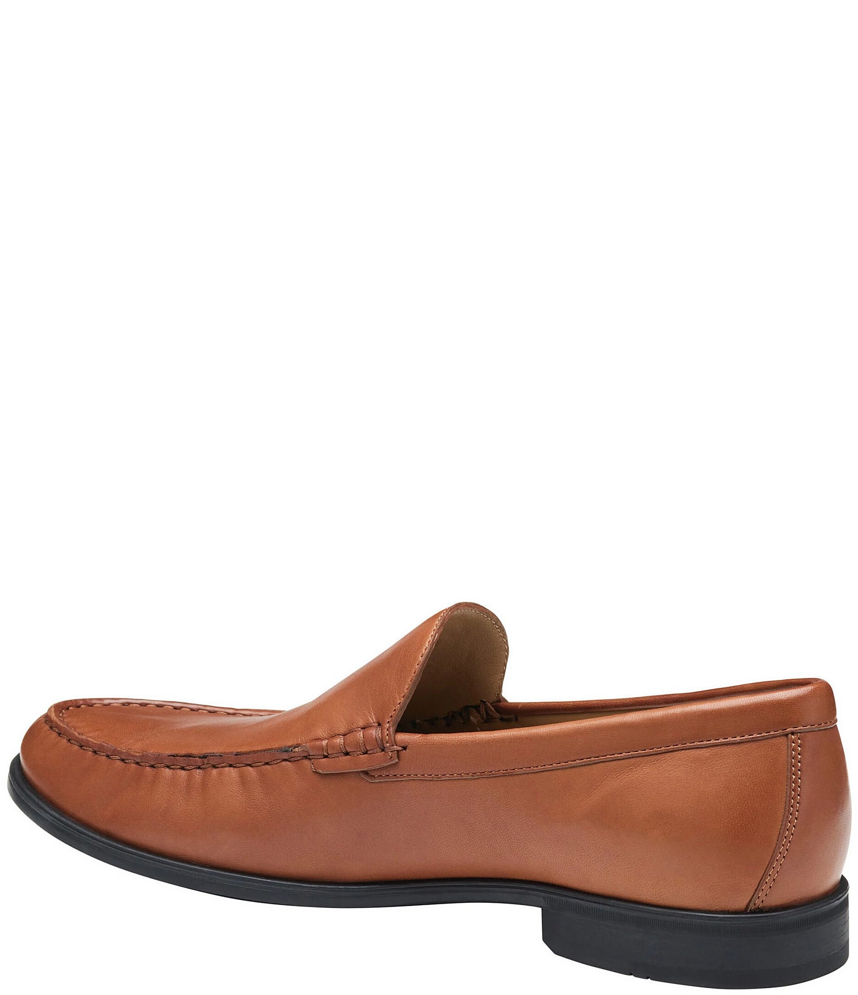 Johnston & Murphy Men's Harrison Leather Slip On Venetian Loafers