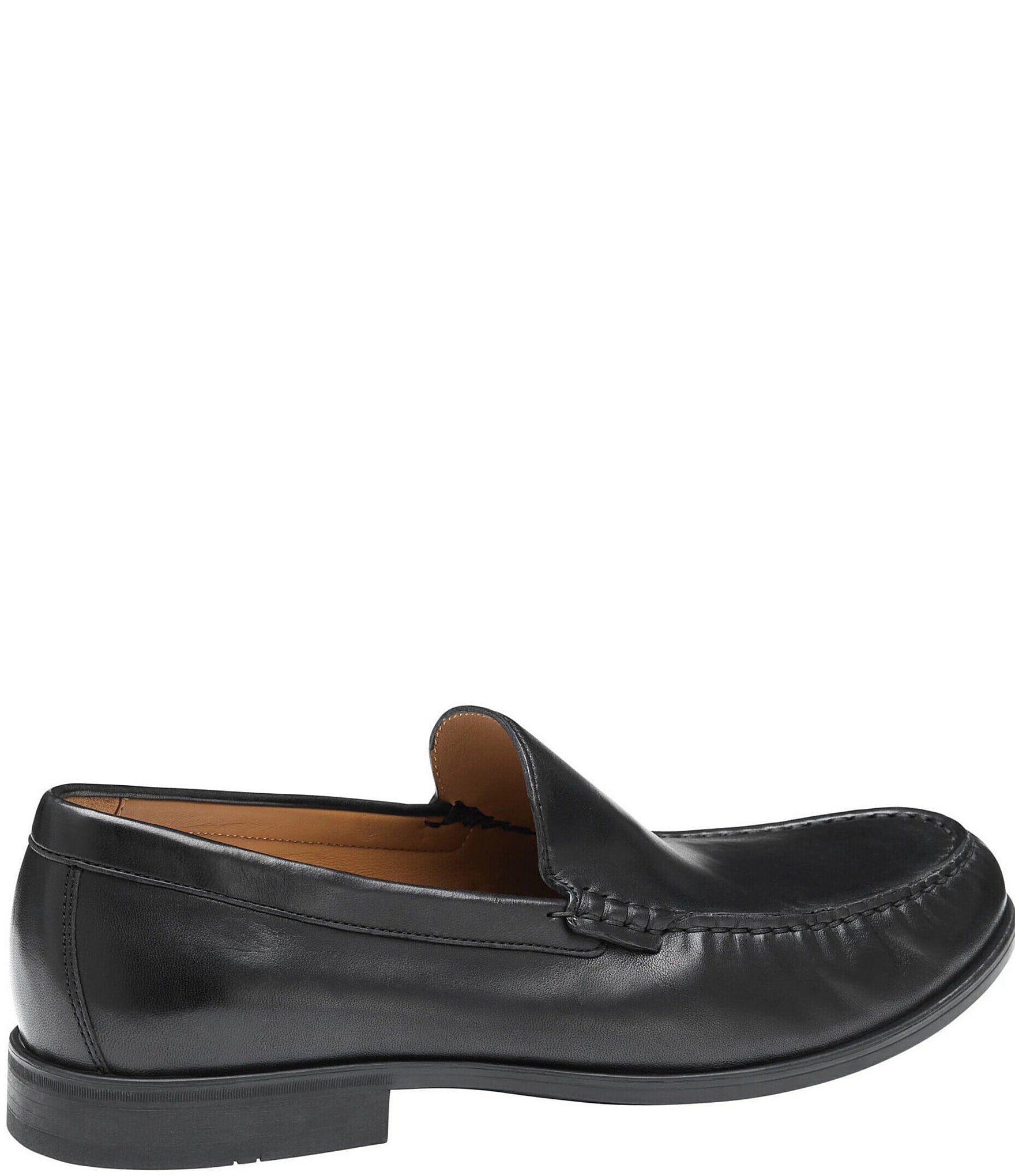 Johnston & Murphy Men's Harrison Leather Slip On Venetian Loafers