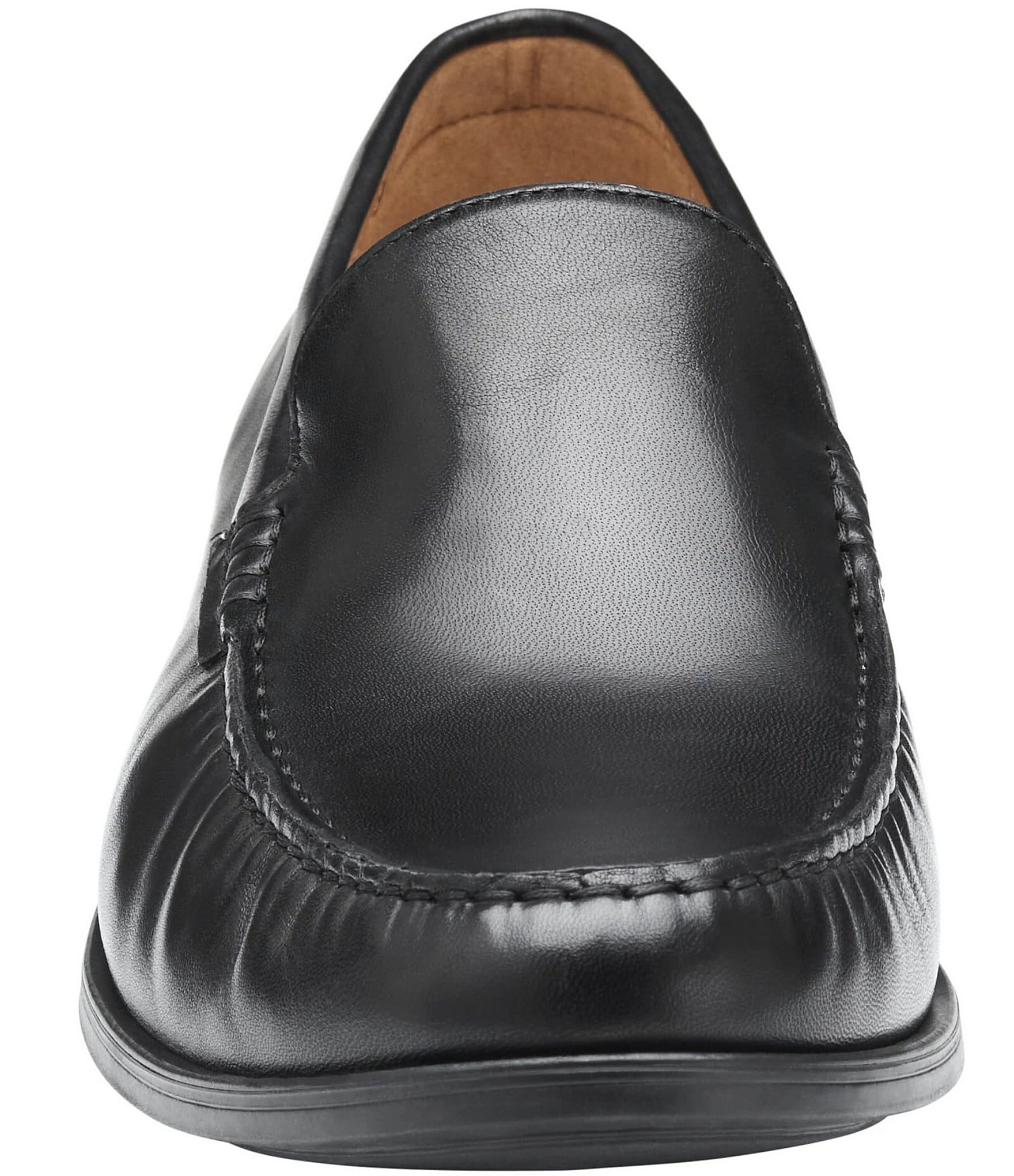 Johnston & Murphy Men's Harrison Leather Slip On Venetian Loafers