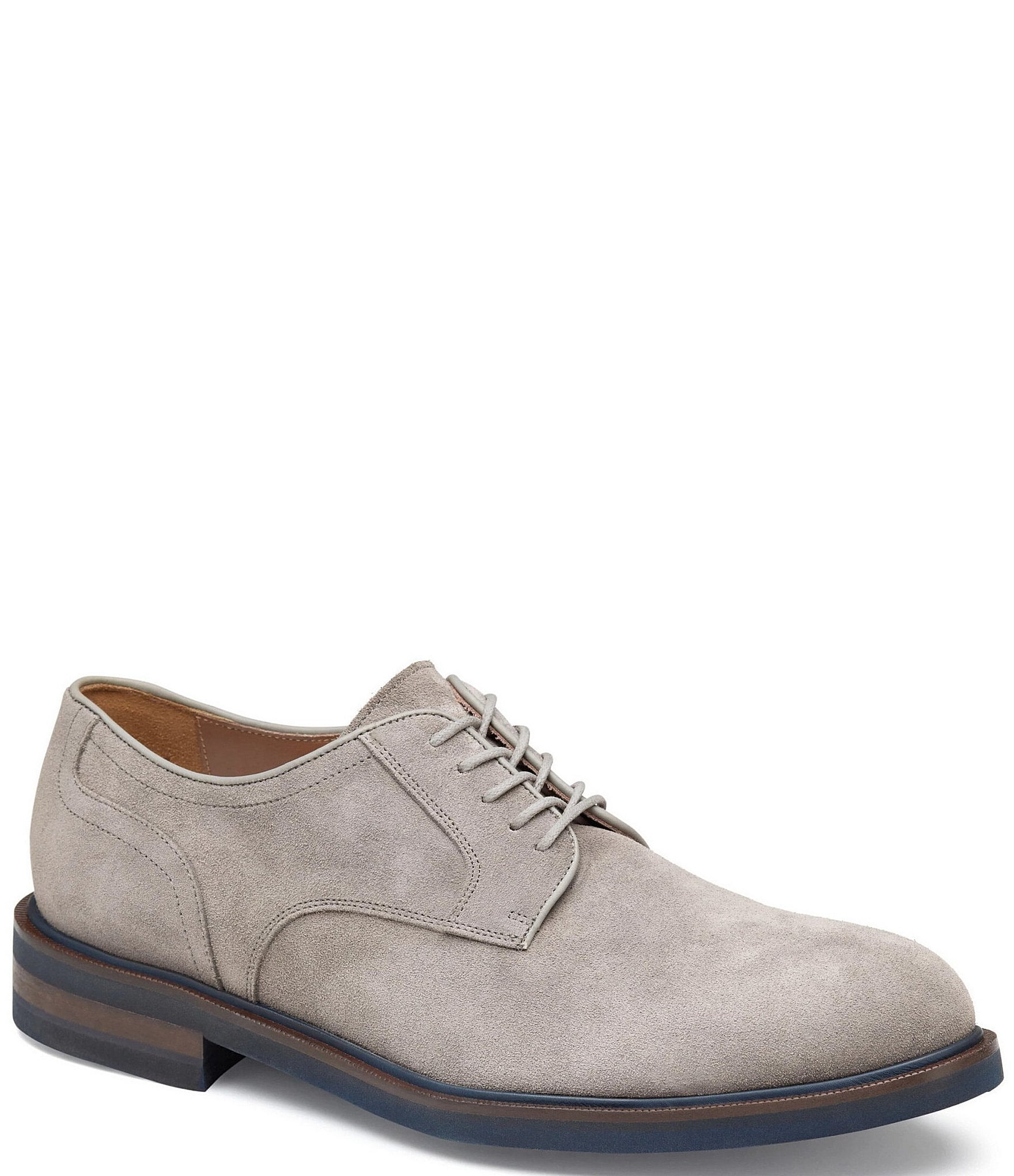 Mens grey suede dress shoes on sale