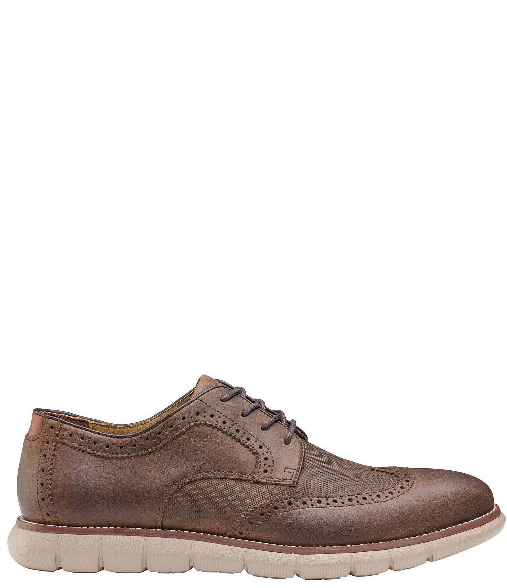 Johnston & Murphy Men's Holden Embossed Wingtip Sneaker Oxfords