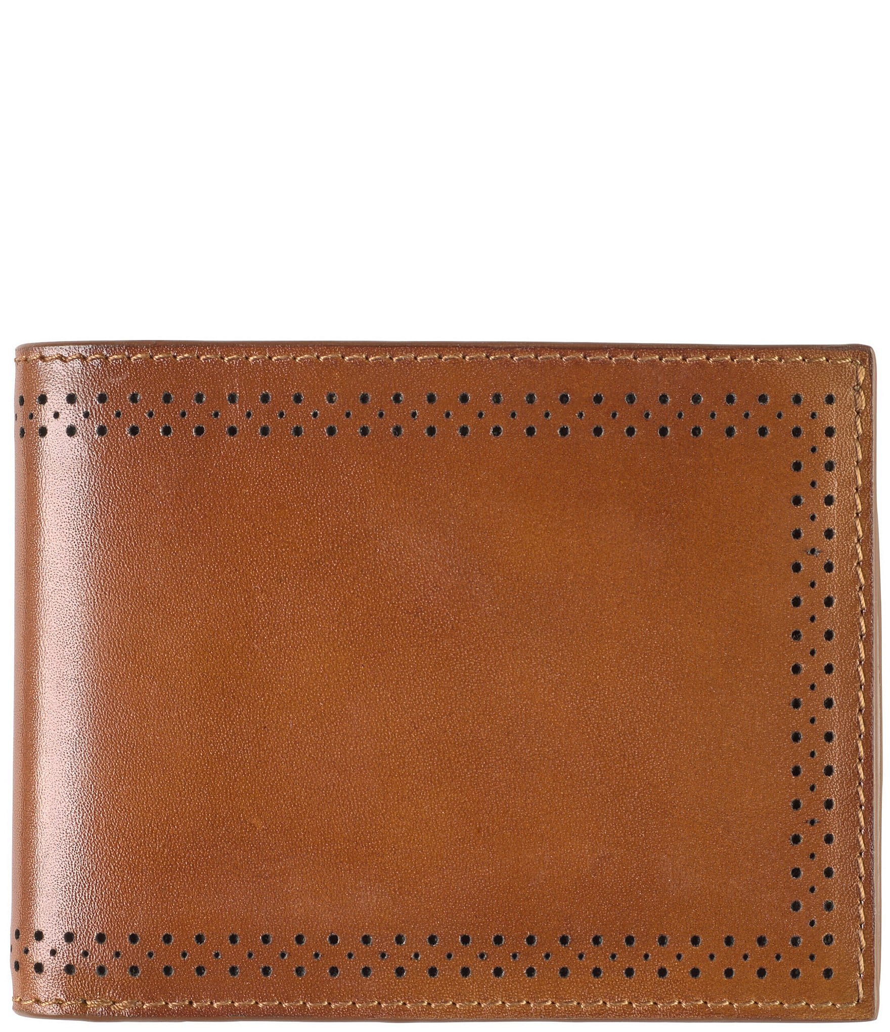 Johnston & Murphy Men's Hudson Perforated Billfold