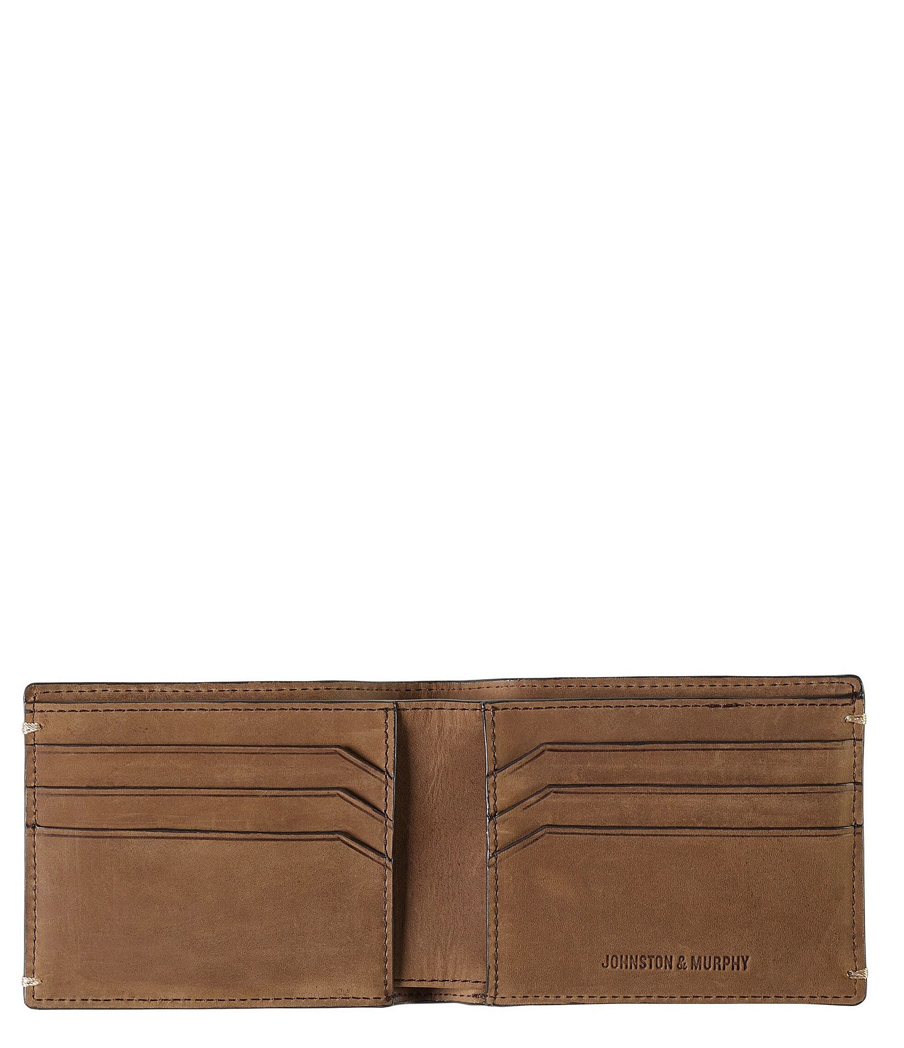 Johnston & Murphy Men's Jackson Leather Billfold Wallet