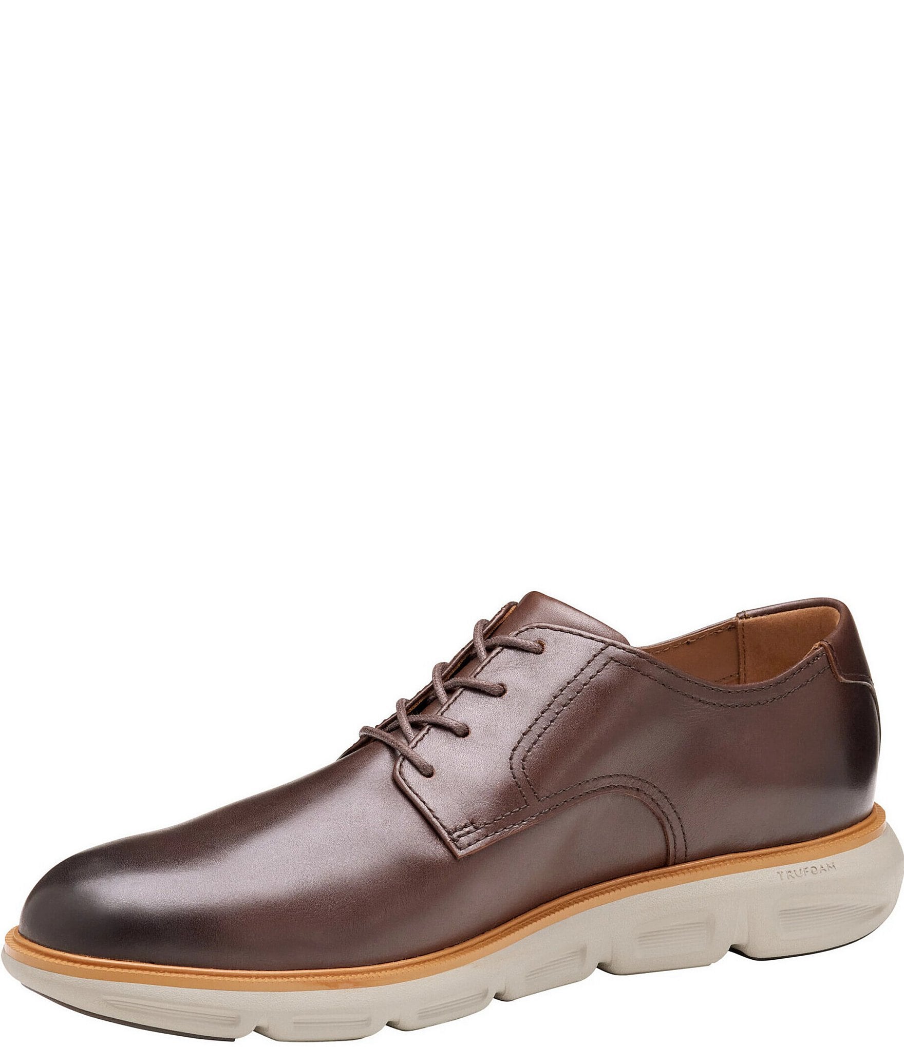 Johnston & Murphy Men's Larkin Leather Plain Toe Oxfords