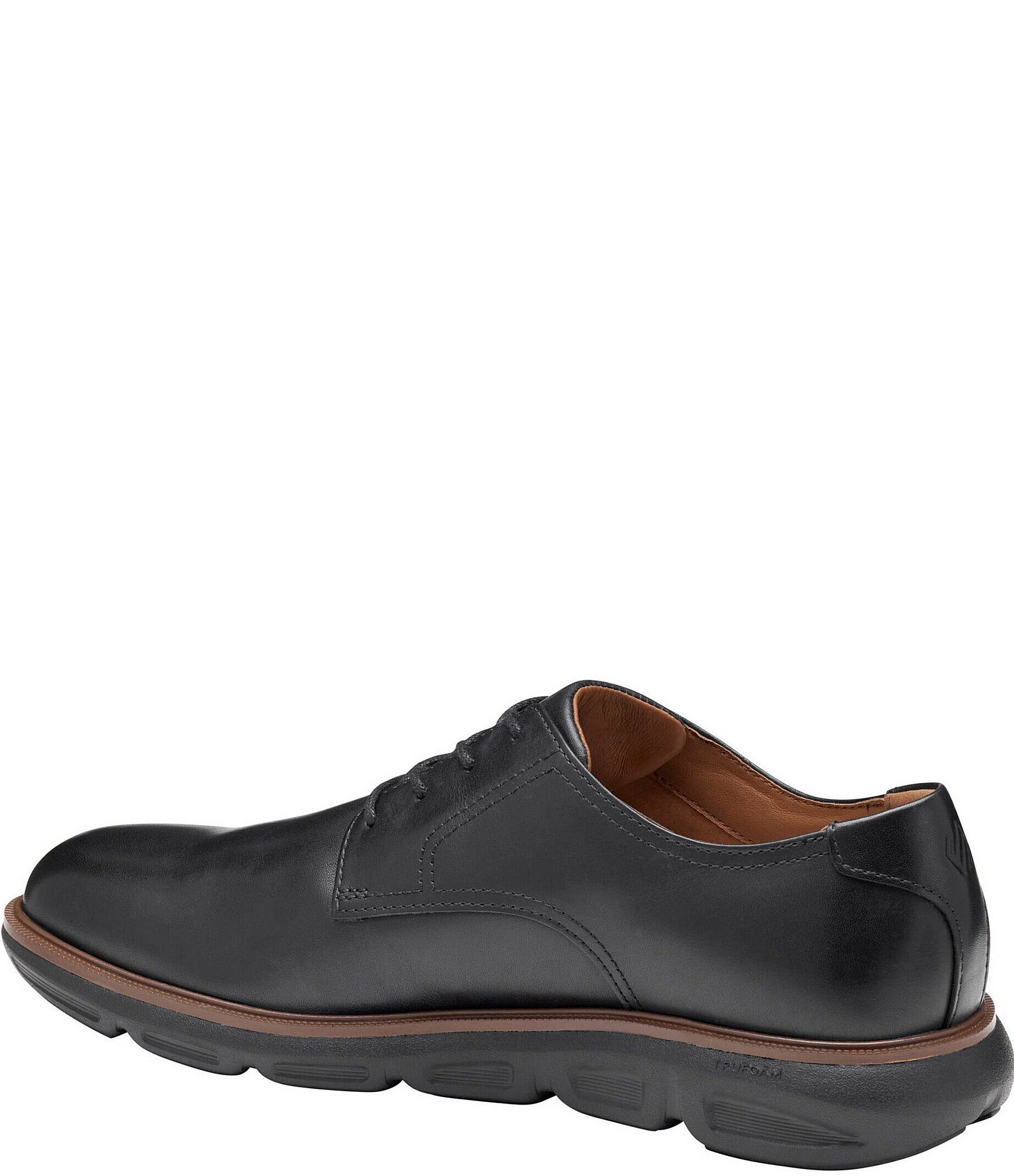 Johnston & Murphy Men's Larkin Leather Plain Toe Oxfords