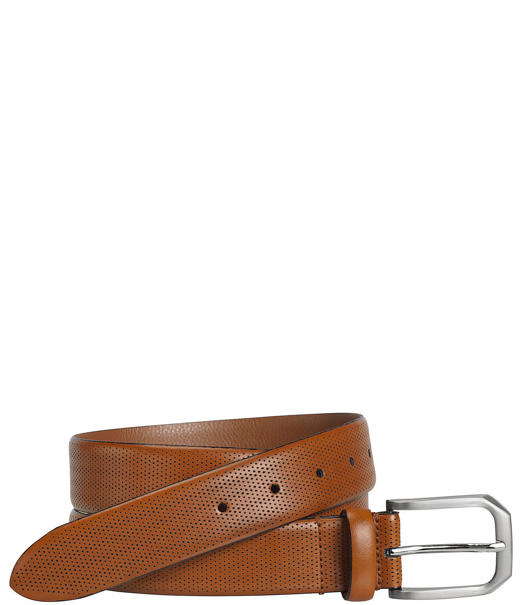 Johnston & Murphy Men's Micro Perf Belt