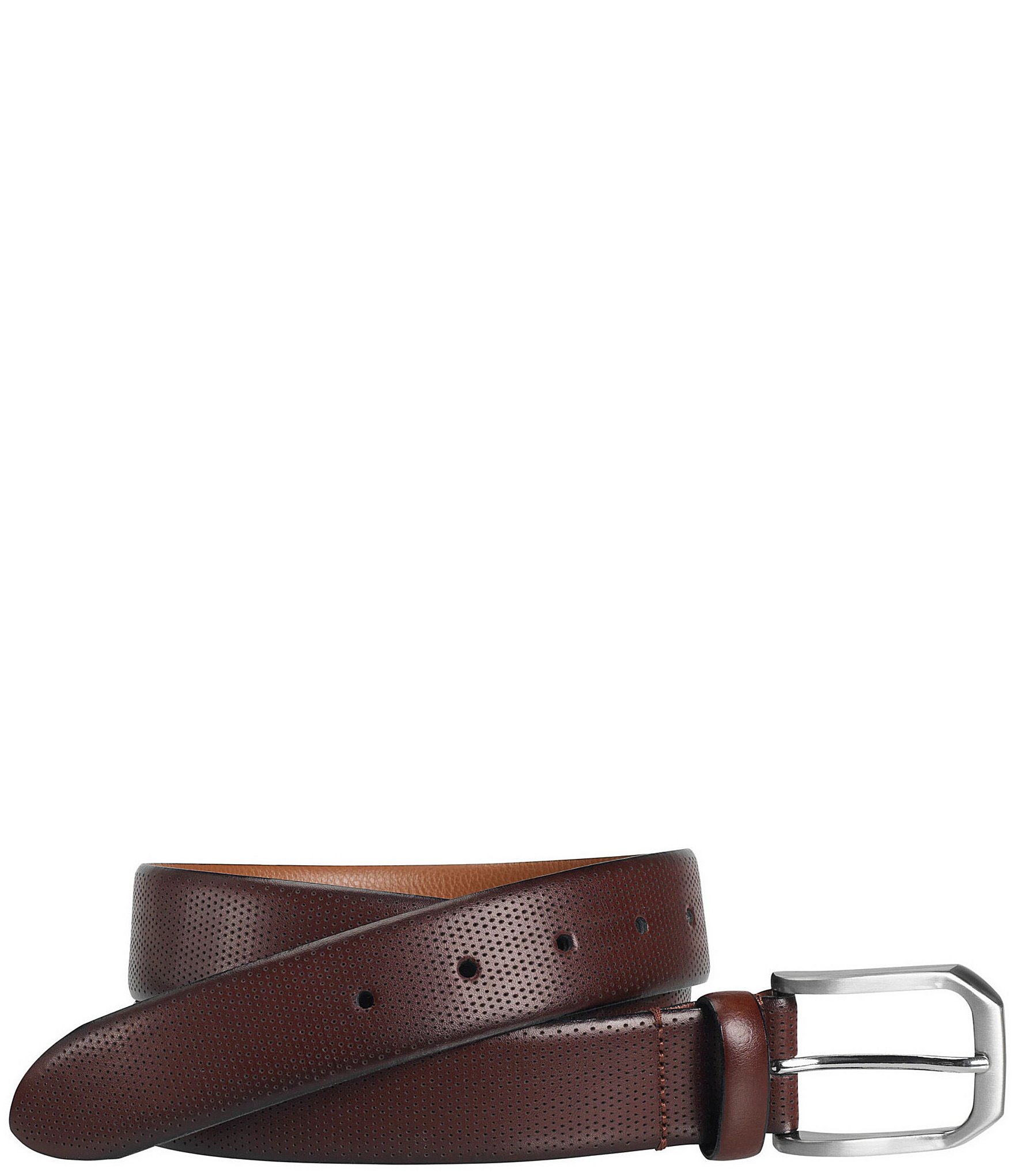 Johnston & Murphy Men's Micro Perf Belt