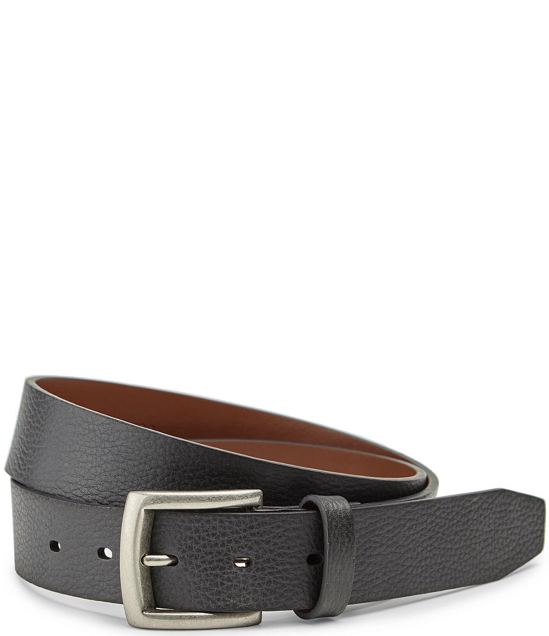 Johnston & Murphy Men's Pebble Leather Belt | Dillard's