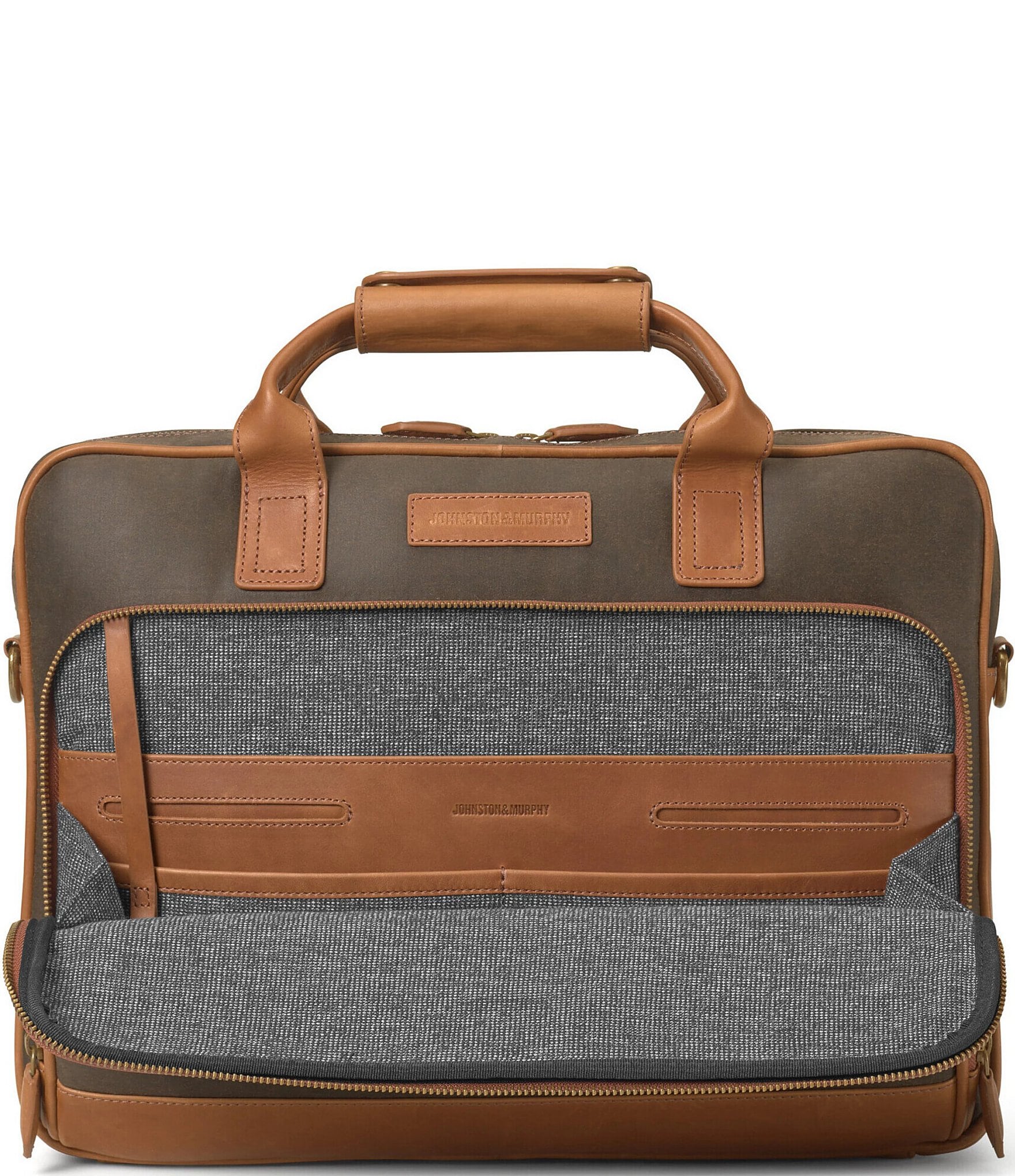 Johnston & Murphy Men's Rhodes Briefcase