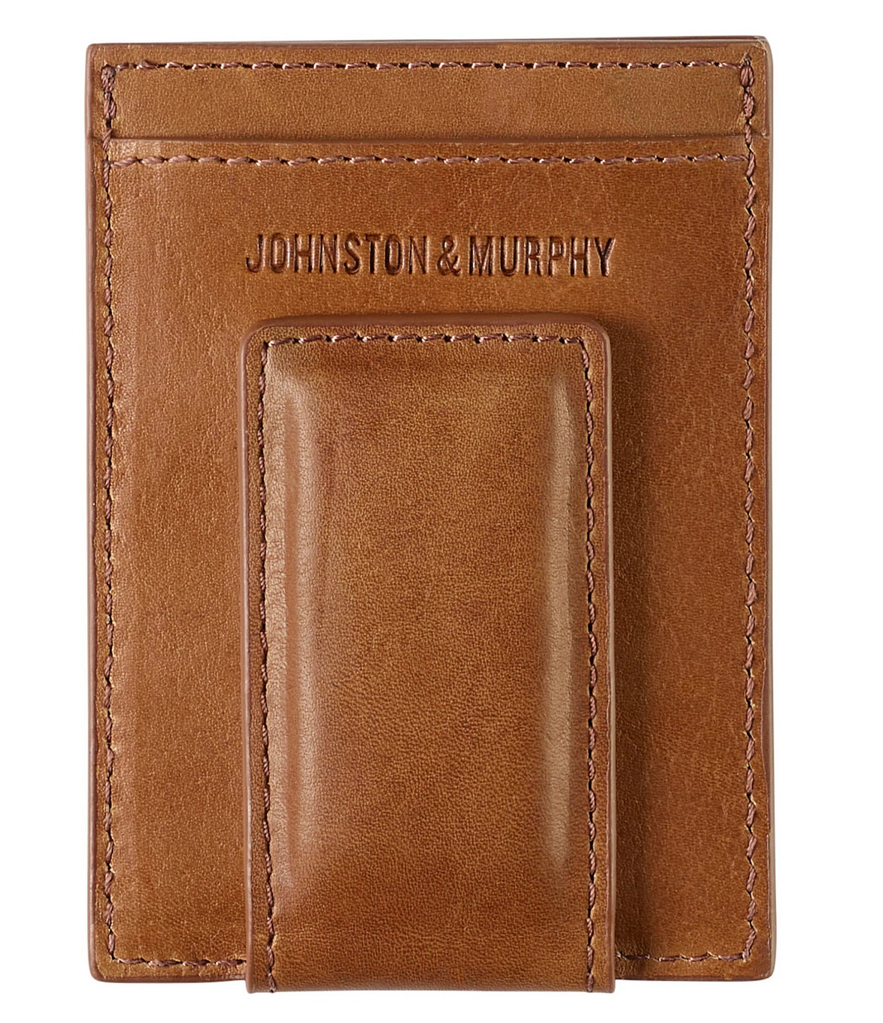 Johnston & Murphy Men's Rhodes Front Pocket Wallet