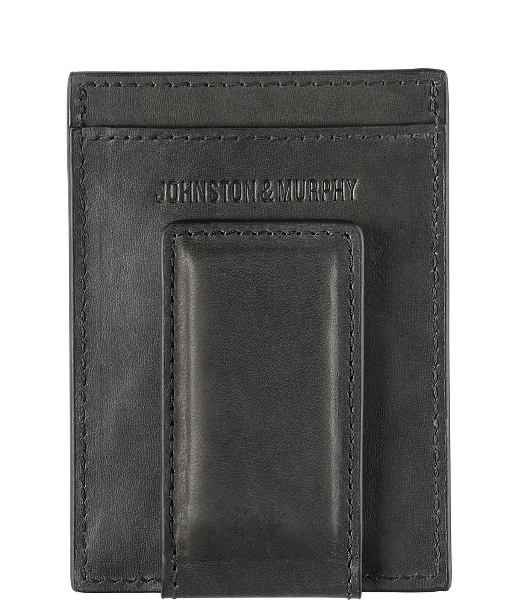 Johnston & Murphy Men's Rhodes Front Pocket Wallet