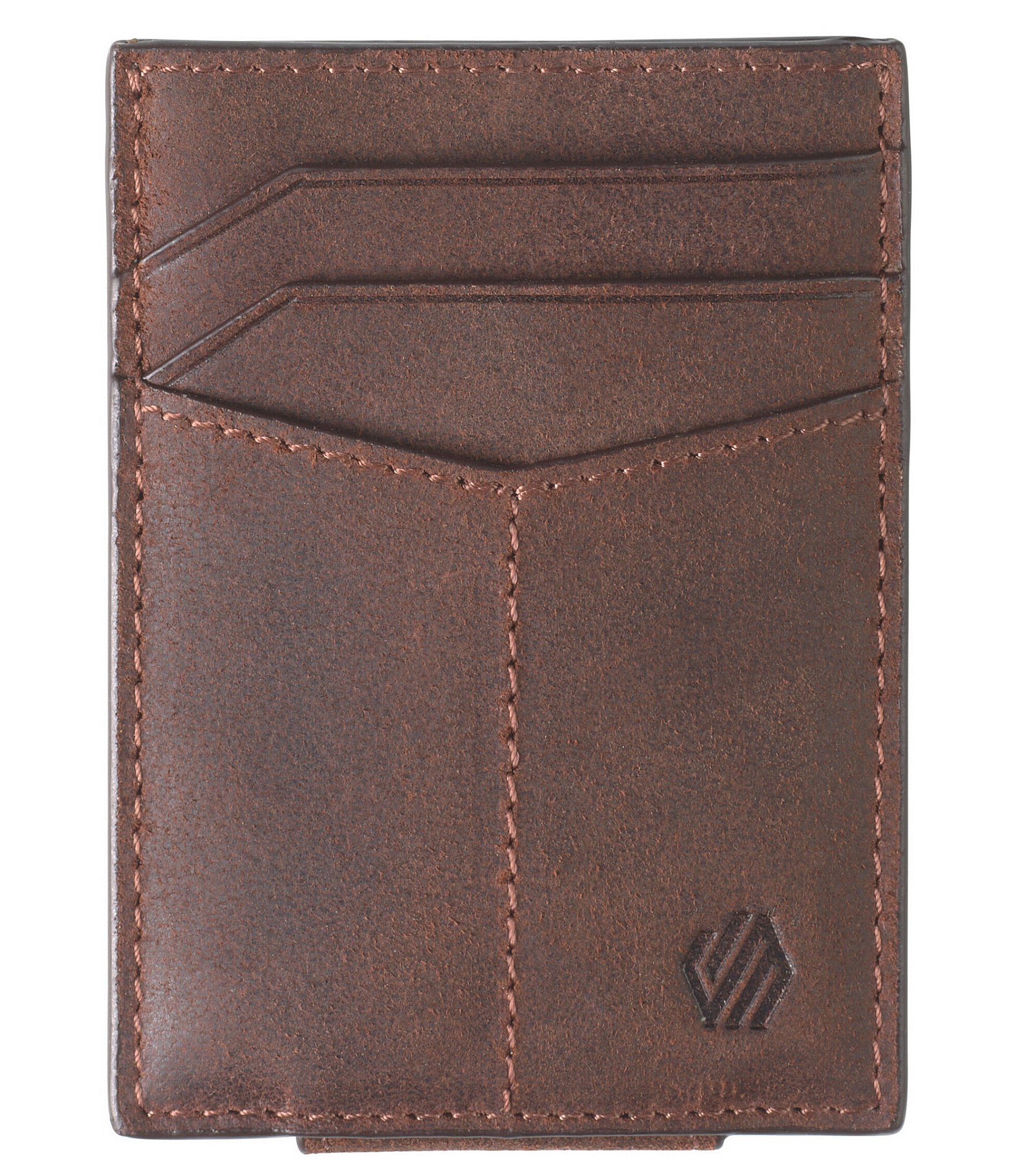 Johnston & Murphy Men's Rhodes Leather Front Pocket Wallet