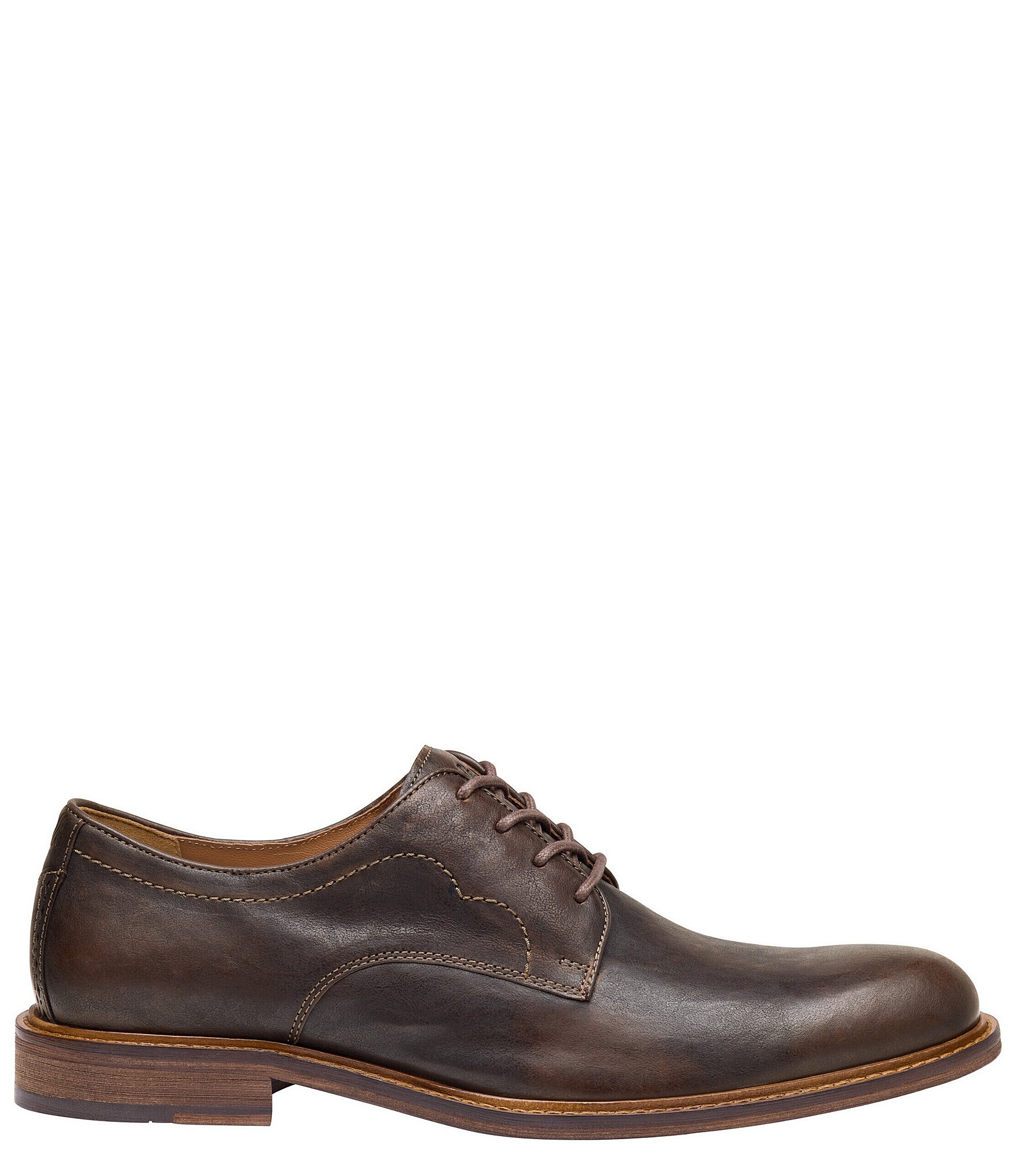 Johnston & Murphy Mens Ripley Plain Toe Oxfords