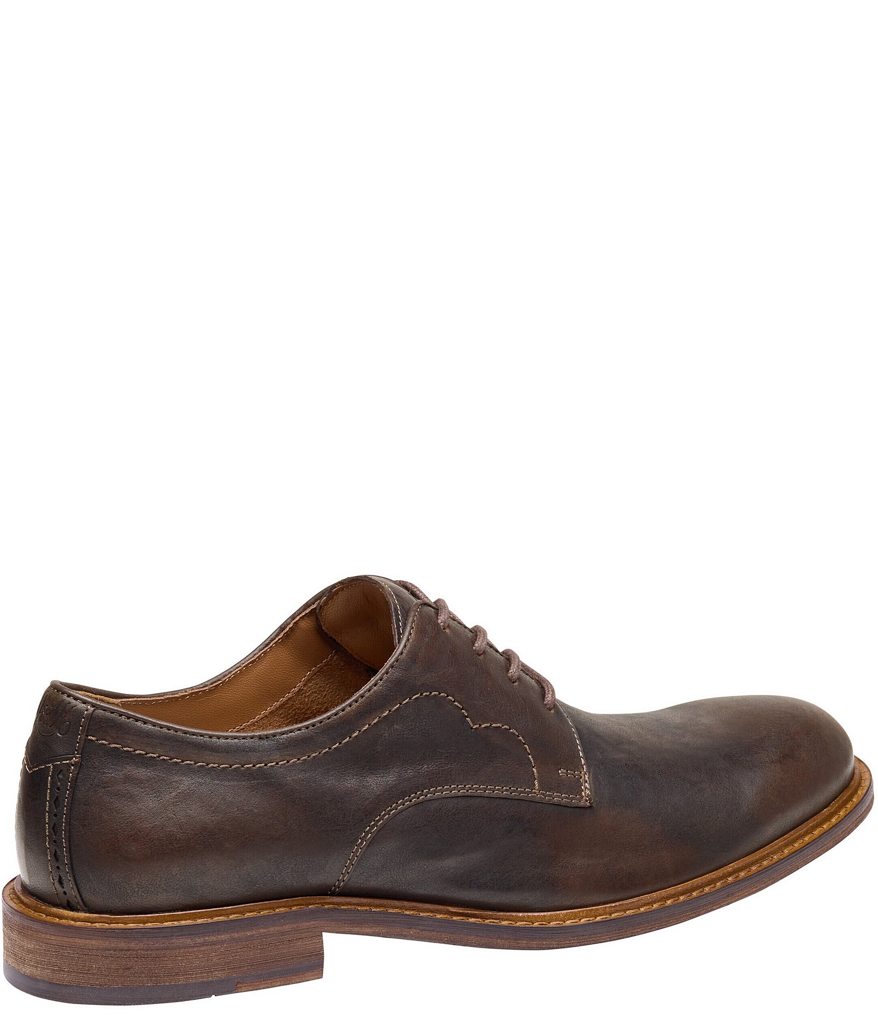 Johnston & Murphy Mens Ripley Plain Toe Oxfords