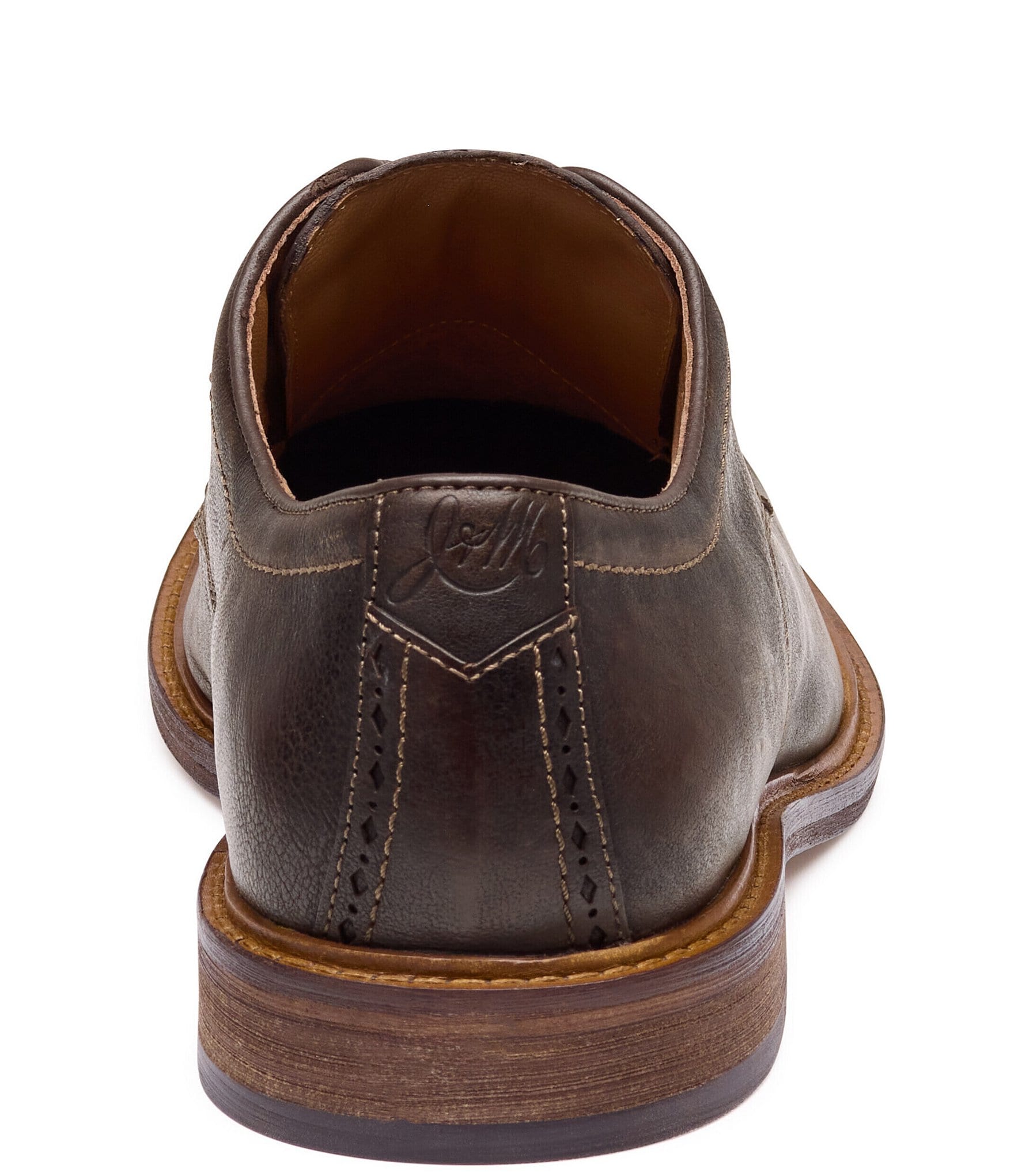Johnston & Murphy Mens Ripley Plain Toe Oxfords