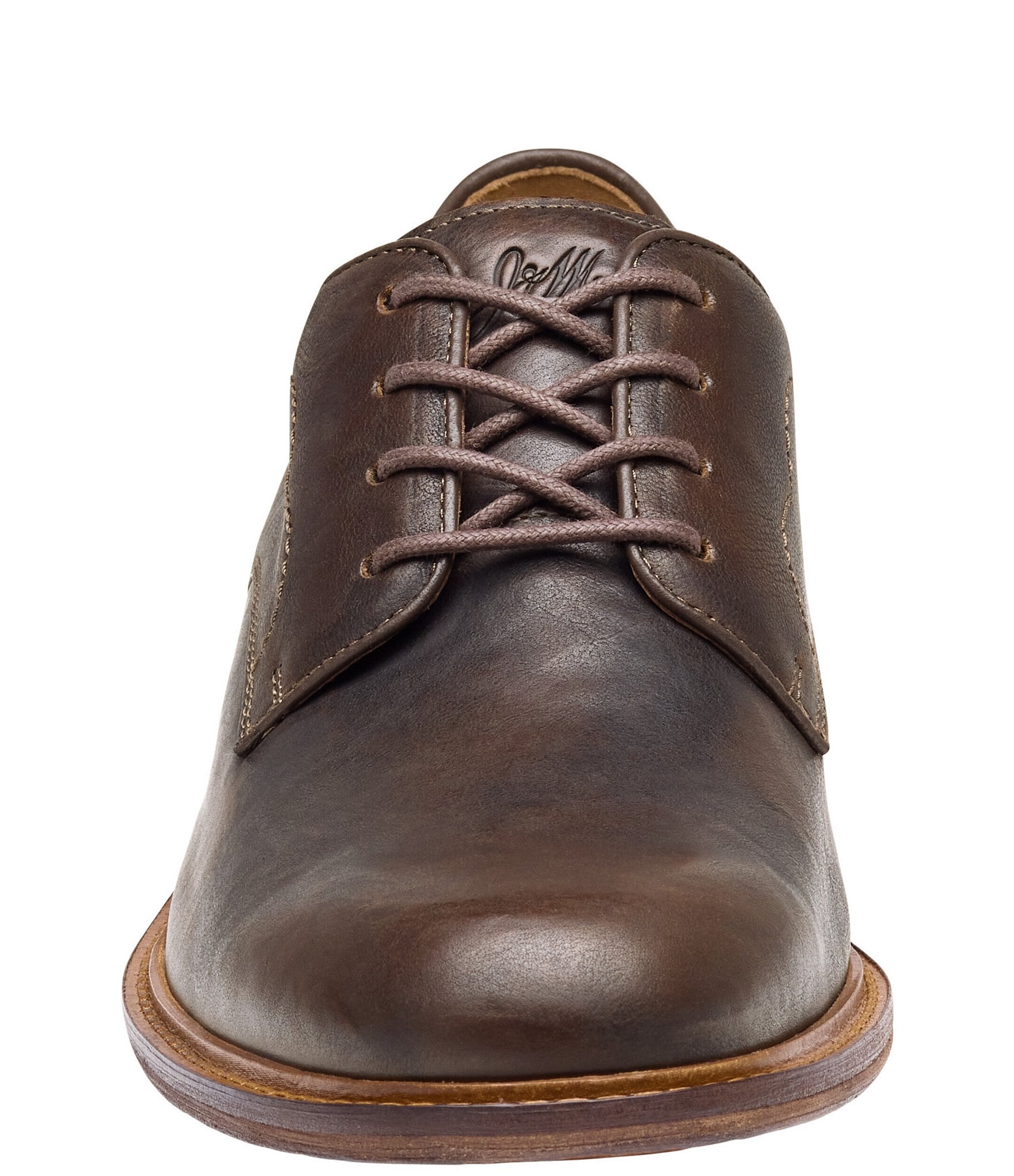 Johnston & Murphy Mens Ripley Plain Toe Oxfords