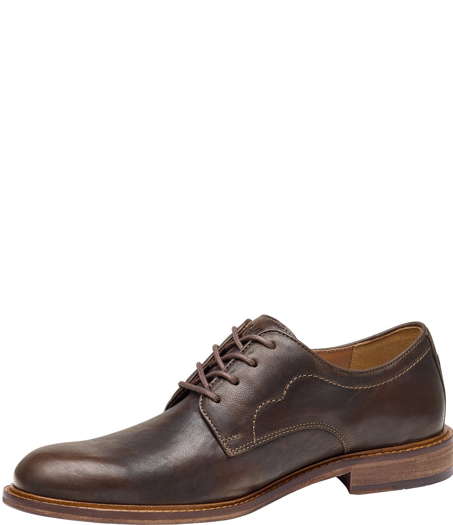 Johnston & Murphy Mens Ripley Plain Toe Oxfords
