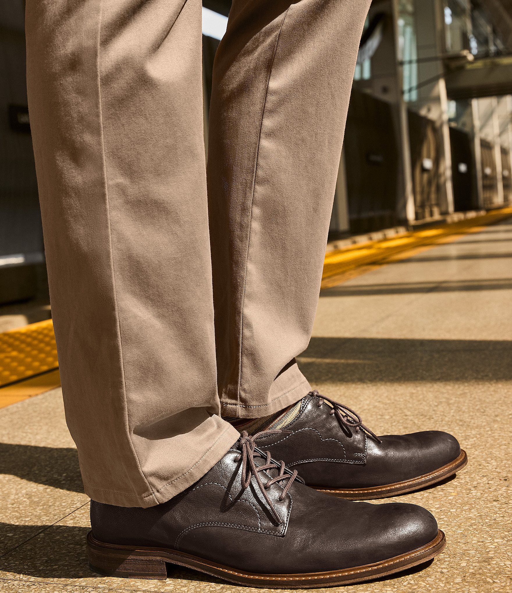 Johnston & Murphy Mens Ripley Plain Toe Oxfords