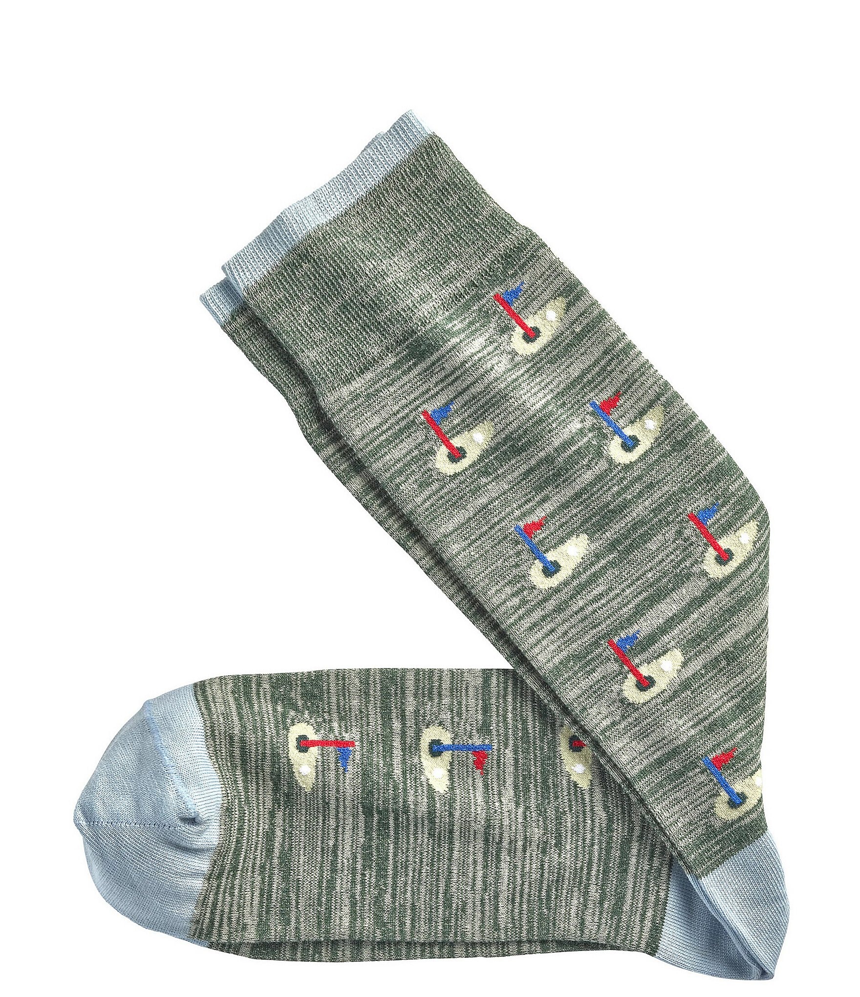 Johnston & Murphy Men's Space Dye Golf Socks | Dillard's