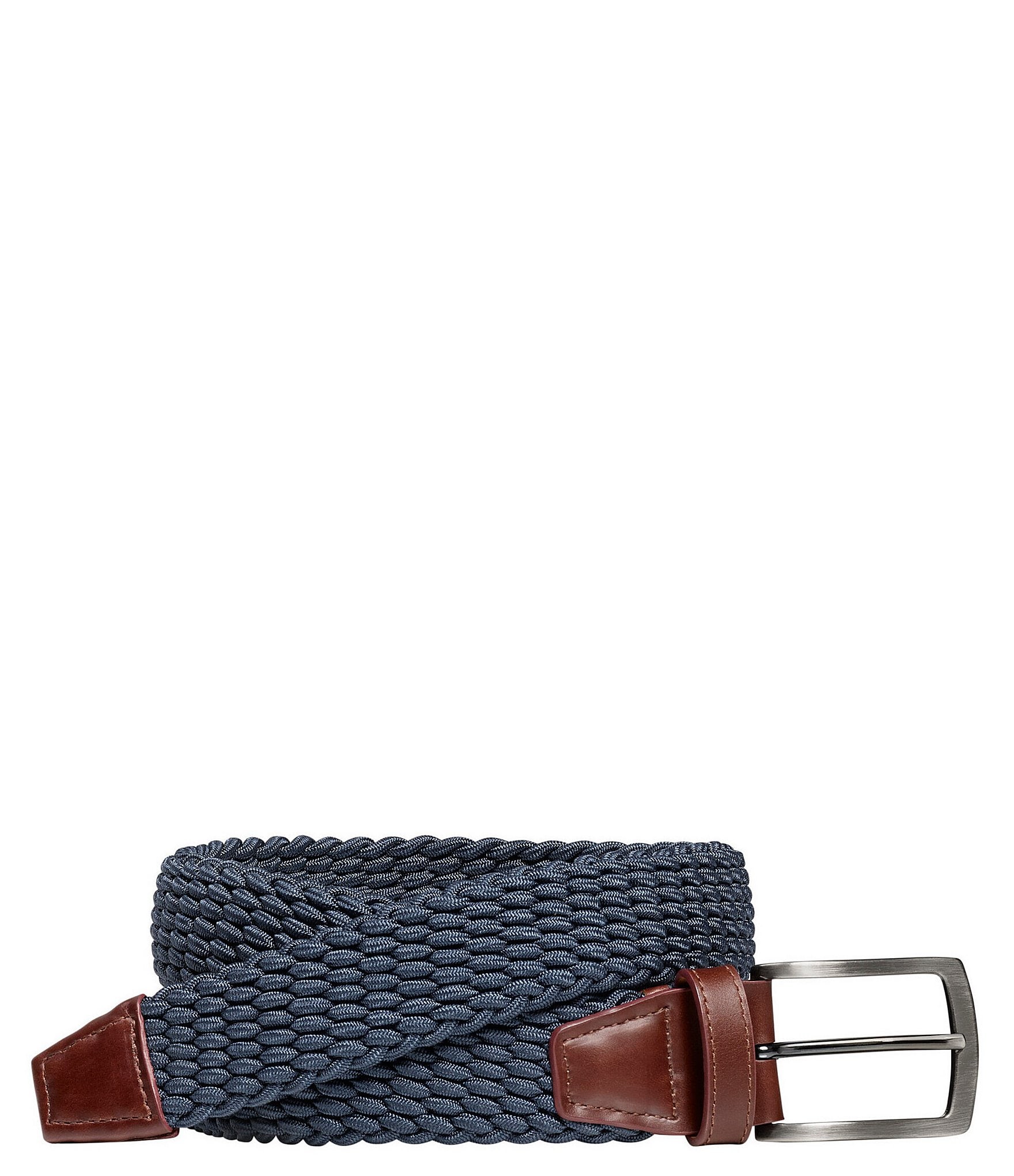 Johnston & Murphy Men's Stretch Knit Belt