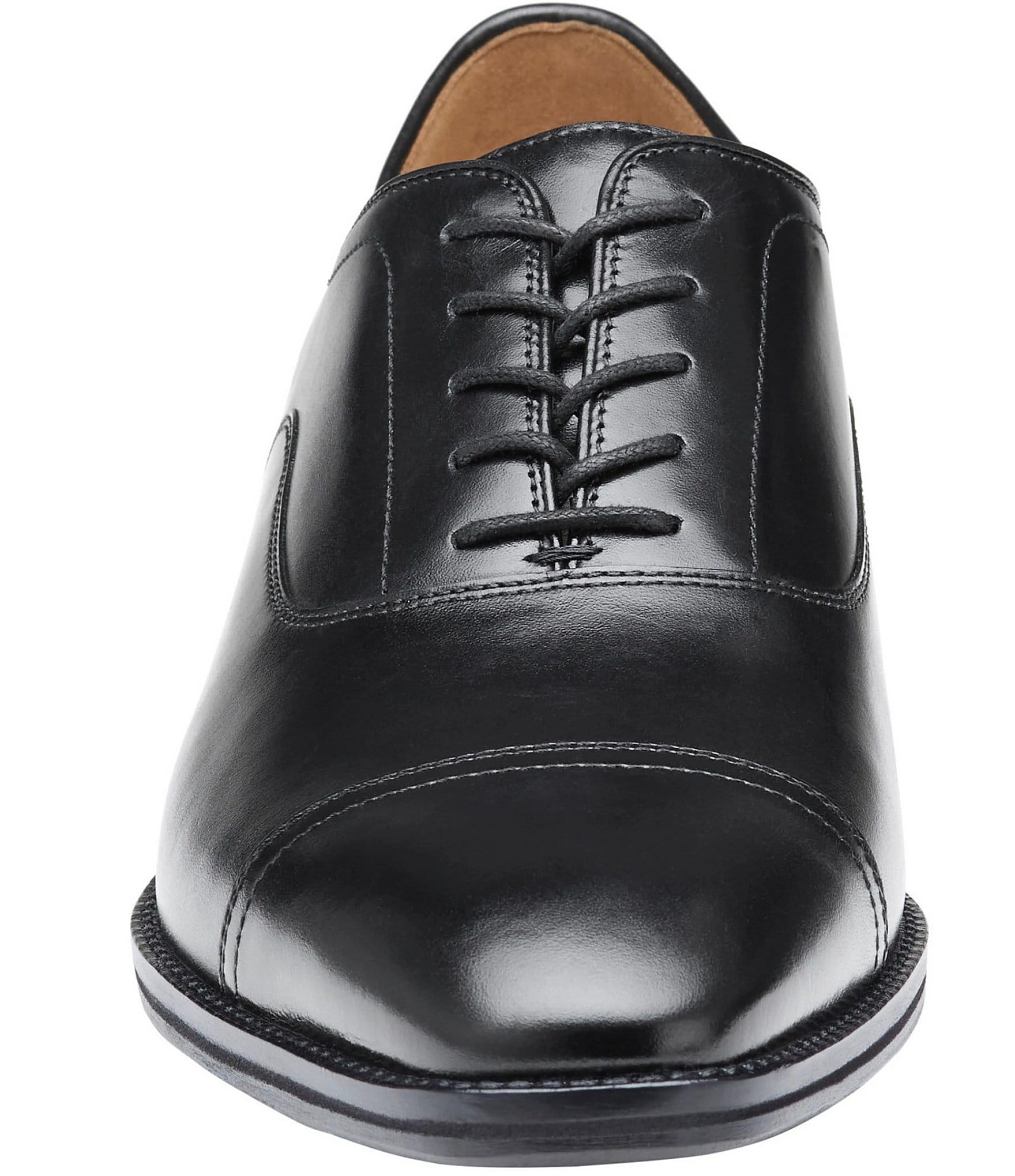 Johnston & Murphy Men's Sullivan Leather Cap Toe Oxfords