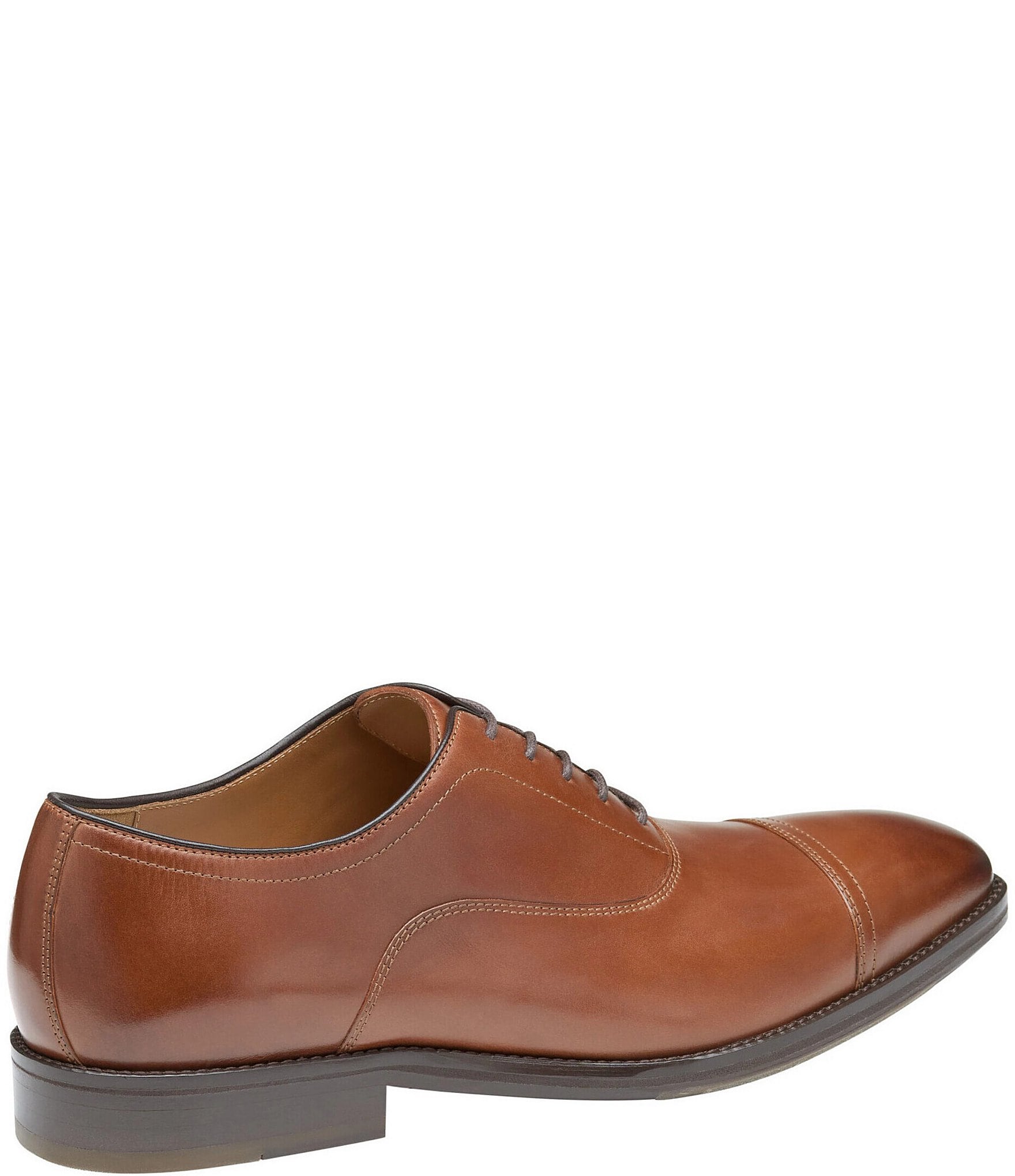 Johnston & Murphy Men's Sullivan Leather Cap Toe Oxfords
