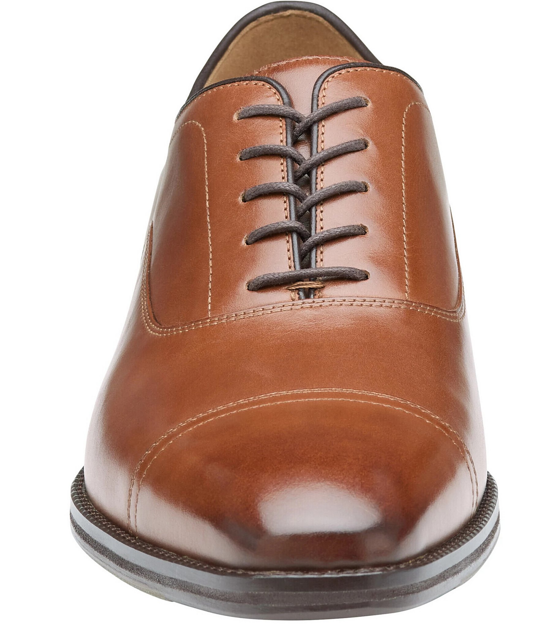 Johnston & Murphy Men's Sullivan Leather Cap Toe Oxfords