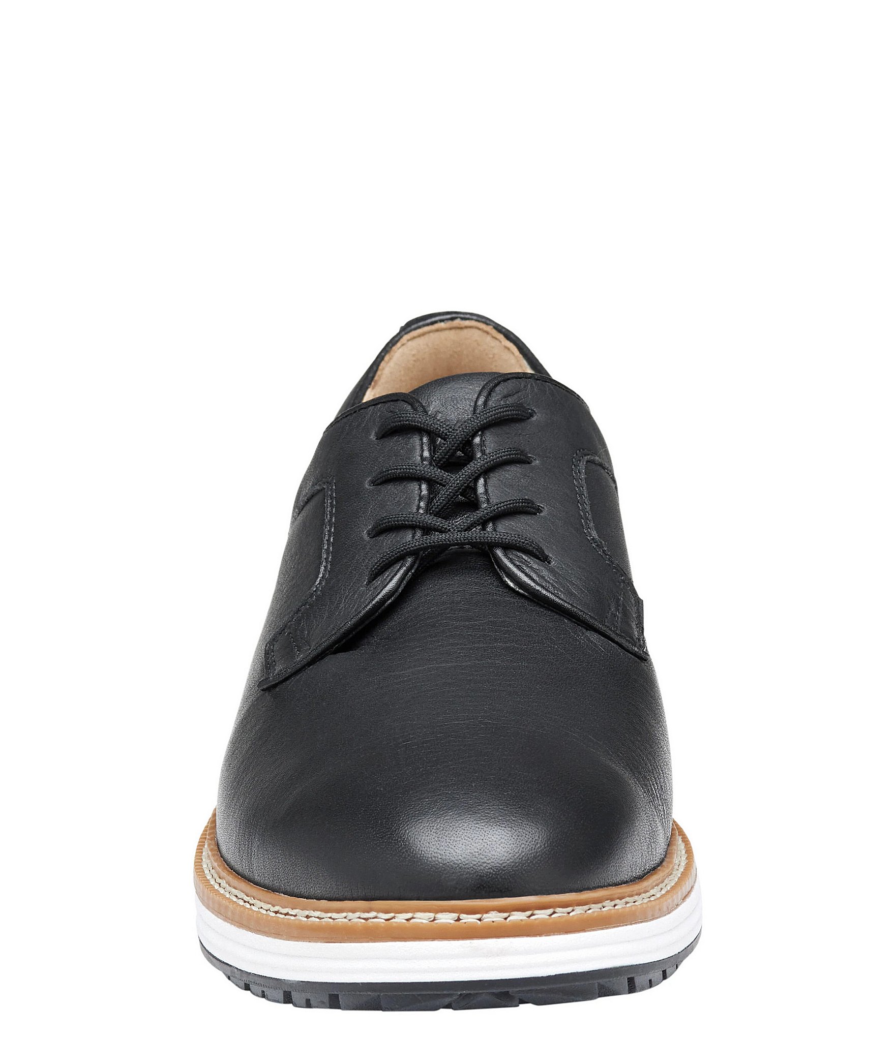 Johnston & Murphy Men's Upton GL1 Luxe Leather Hybrid Lace Up Oxfords