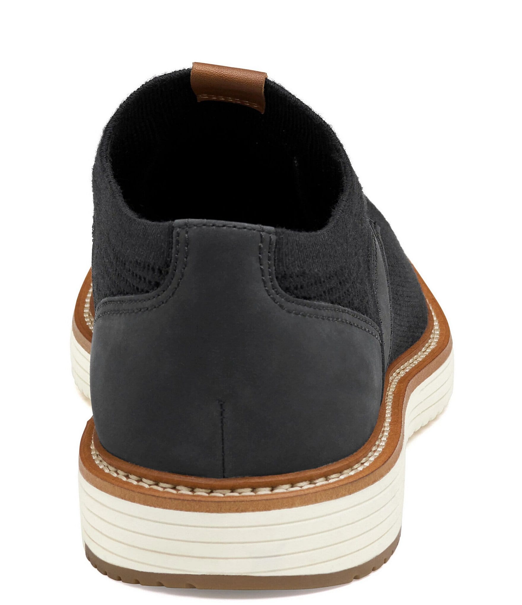 Johnston & Murphy Men's Upton Knit Plain Toe Lace Up Oxfords